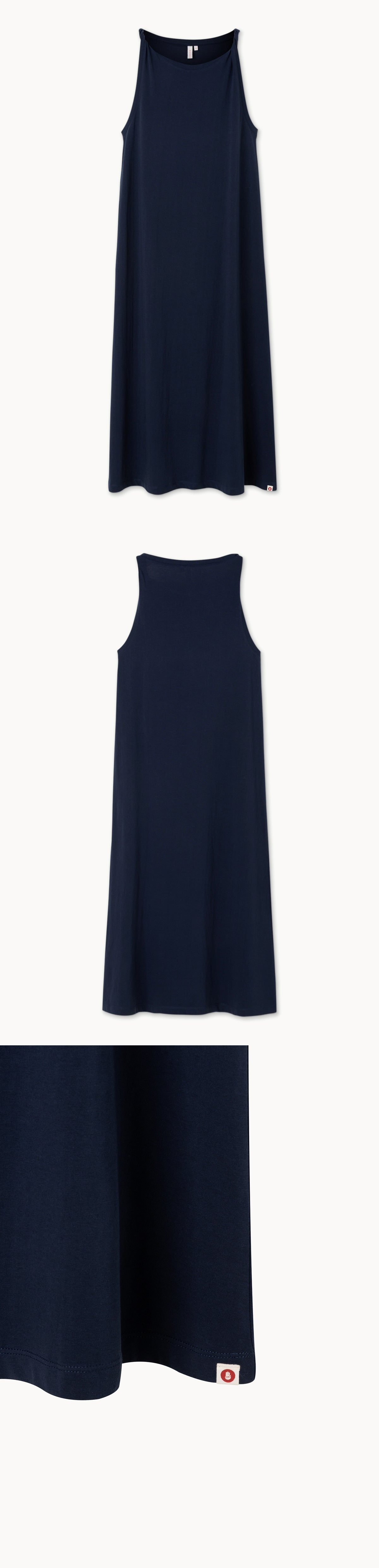 Turn strap onepiece_Dark Sapphire