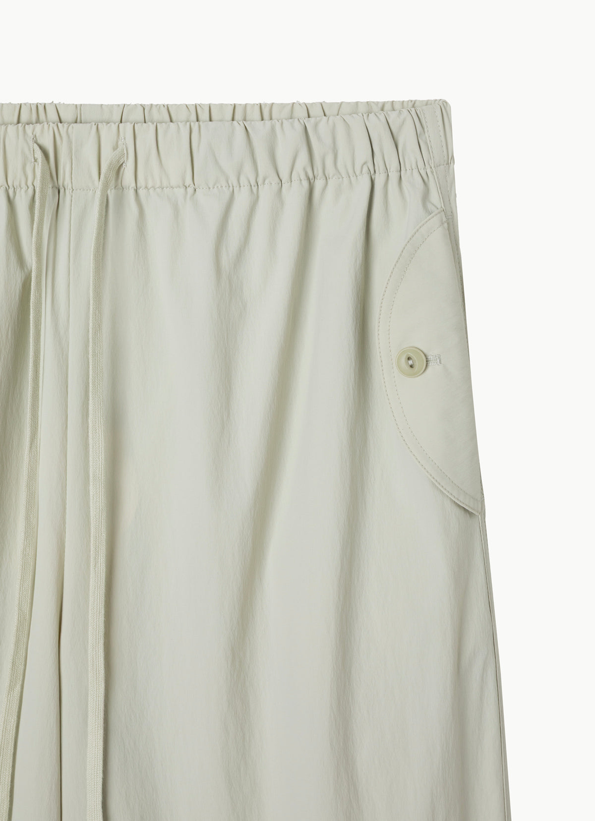 Light straight pants_Celadon Tint