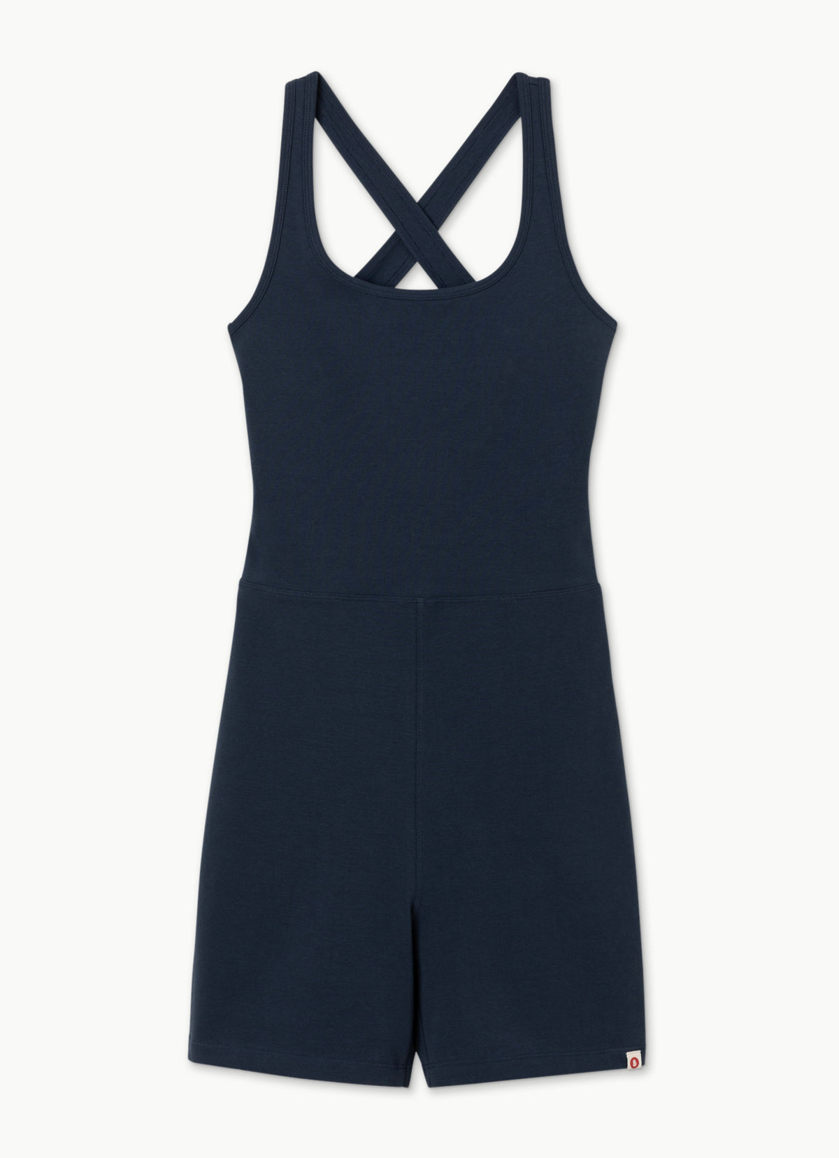 Crossover short jumpsuit_Sea storm