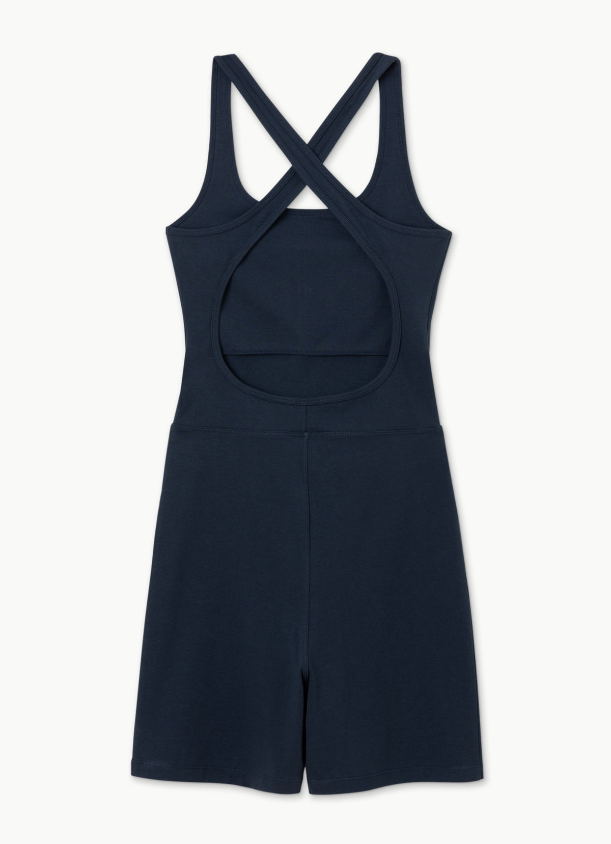 Crossover short jumpsuit_Sea storm