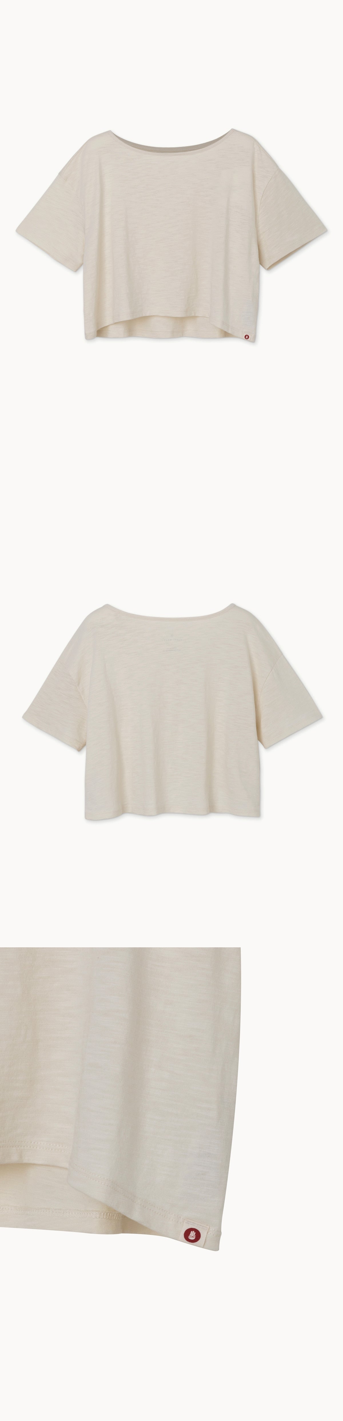 Medio short sleeve_Light Gray