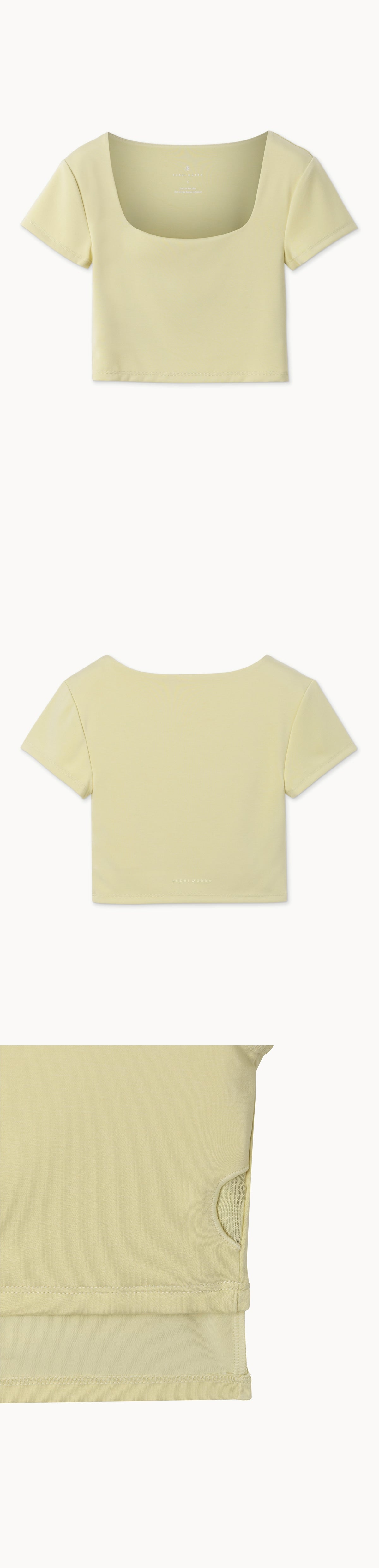 Square short sleeve_Hay