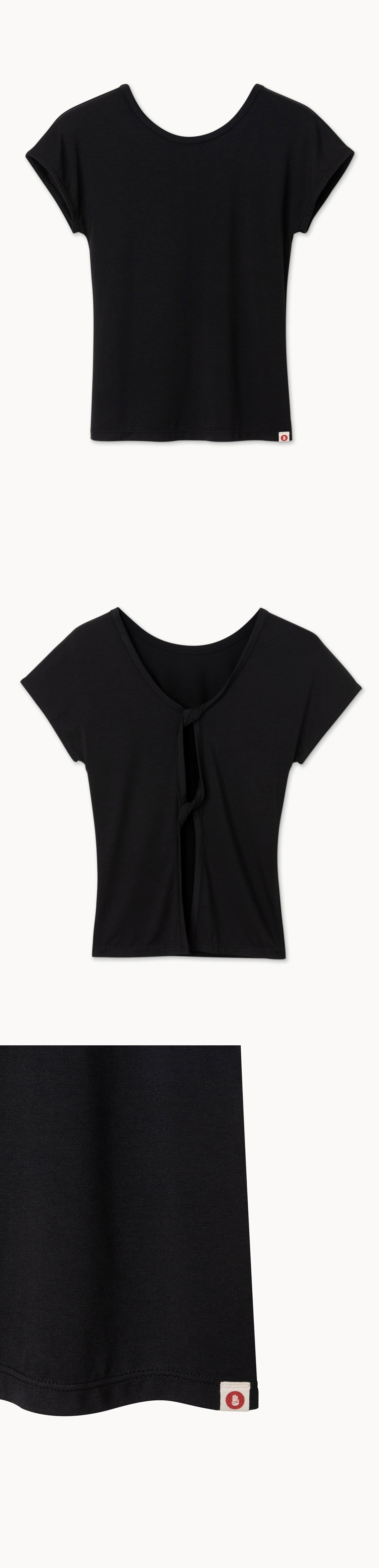Dalam short sleeve #2_Black