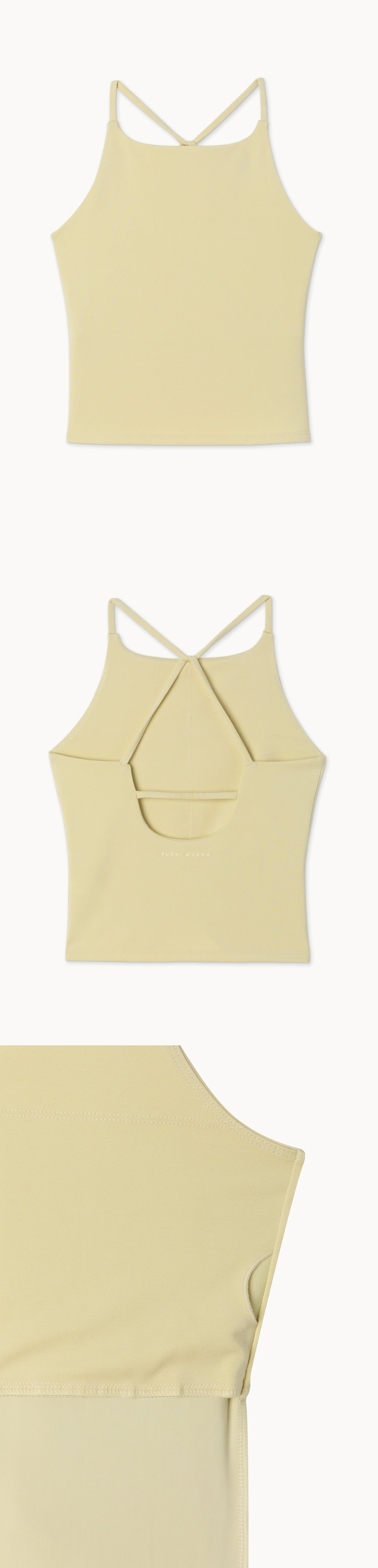 Triangle tank top_Hay