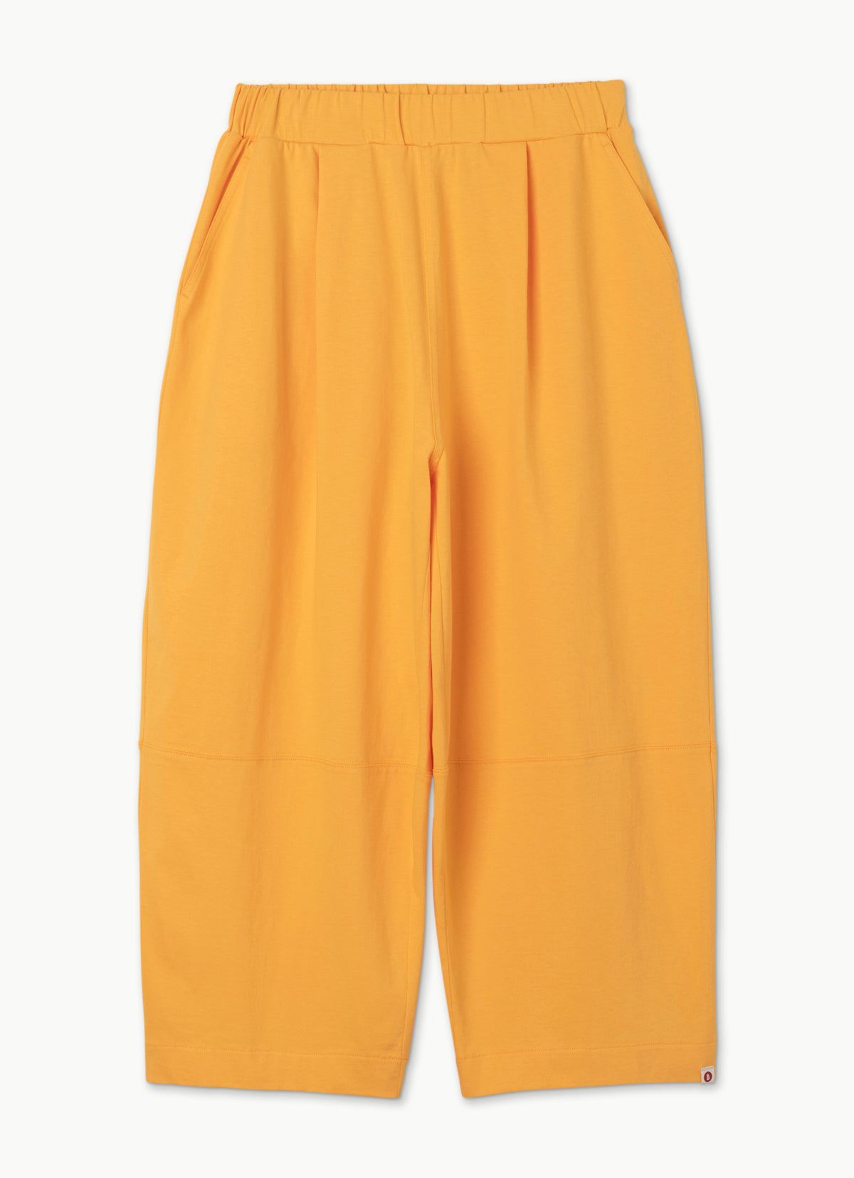 Wide panel pants (Unisex)_Marigold