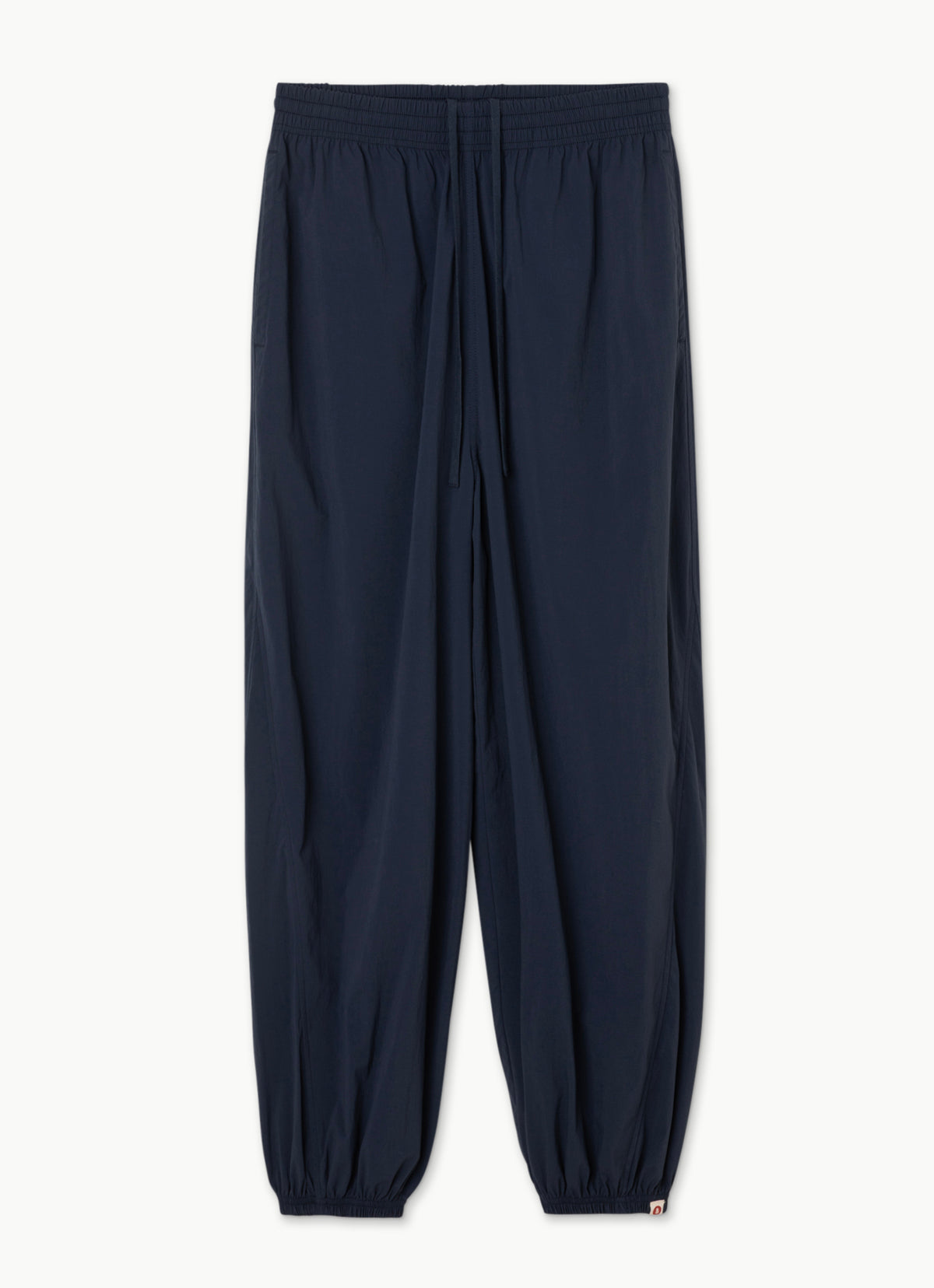 Diagonal jogger pants (Nylon ver.) (Unisex)_Dark Sapphire