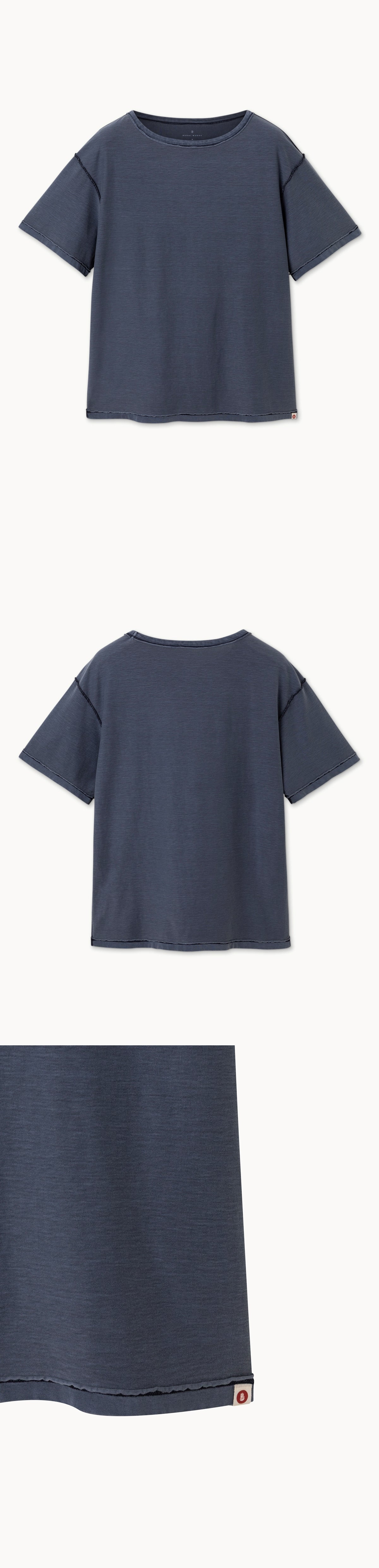 Sunny short sleeve (Unisex)_Dark Sapphire