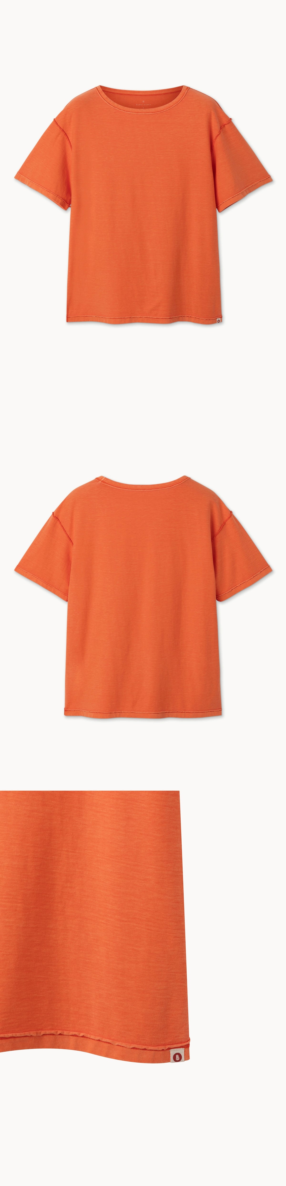 Sunny short sleeve (Unisex)_Burnt Orange