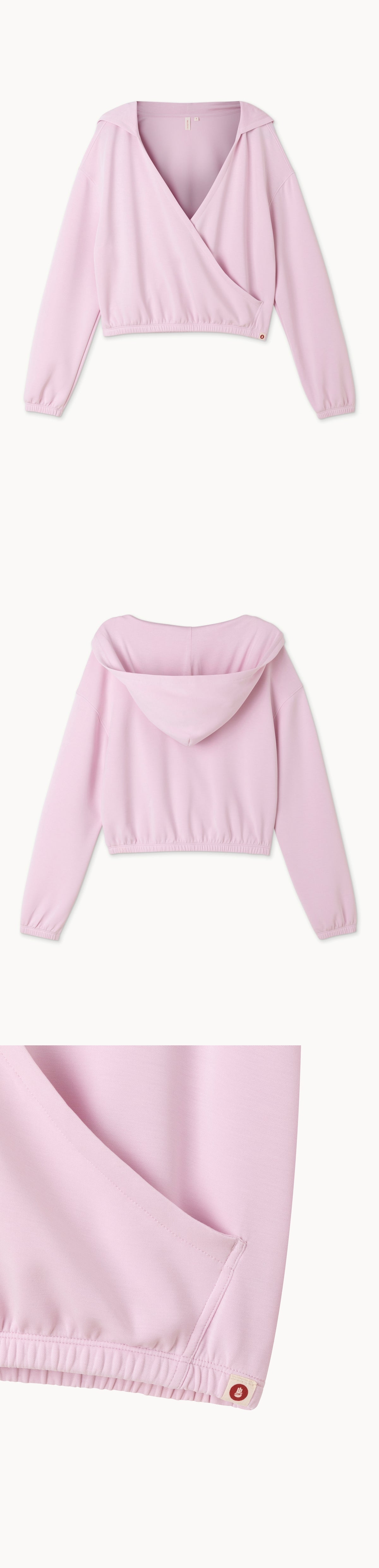 Cuddle hoodie_Pink Tulle