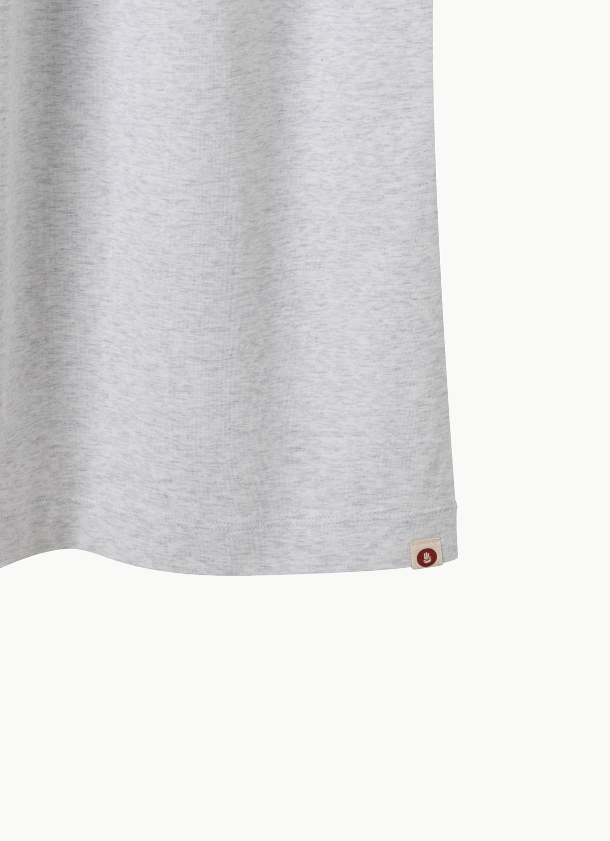 Fortune straight pants_Melange Grey