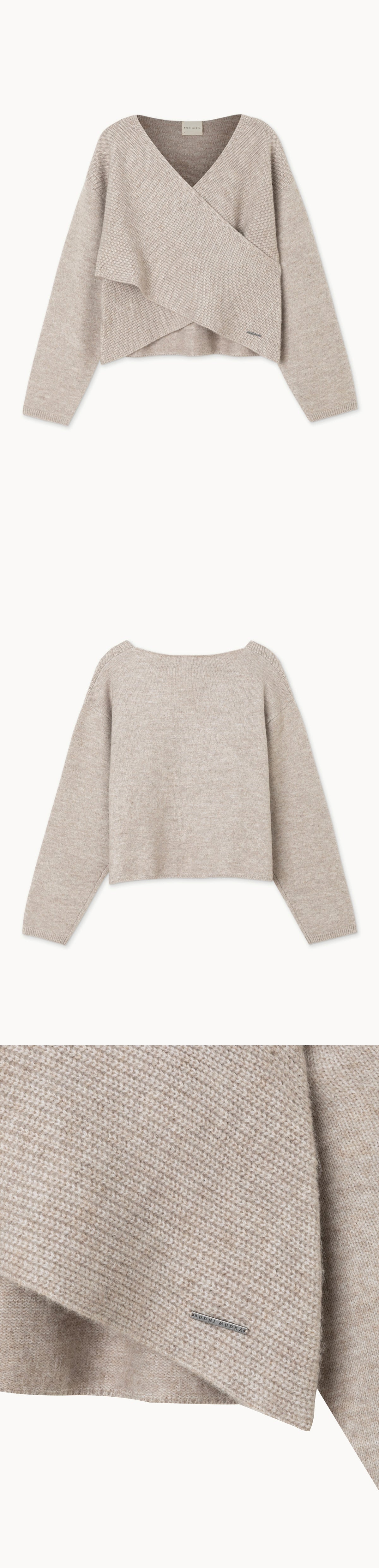 Cross pullover_Pistachio Shell