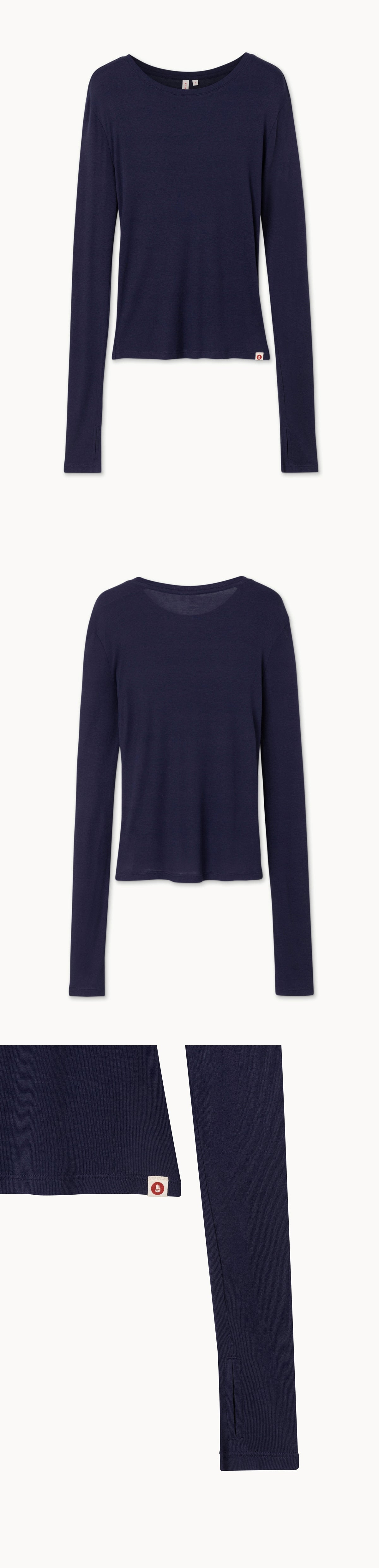 Easy long sleeve_Evening Blue