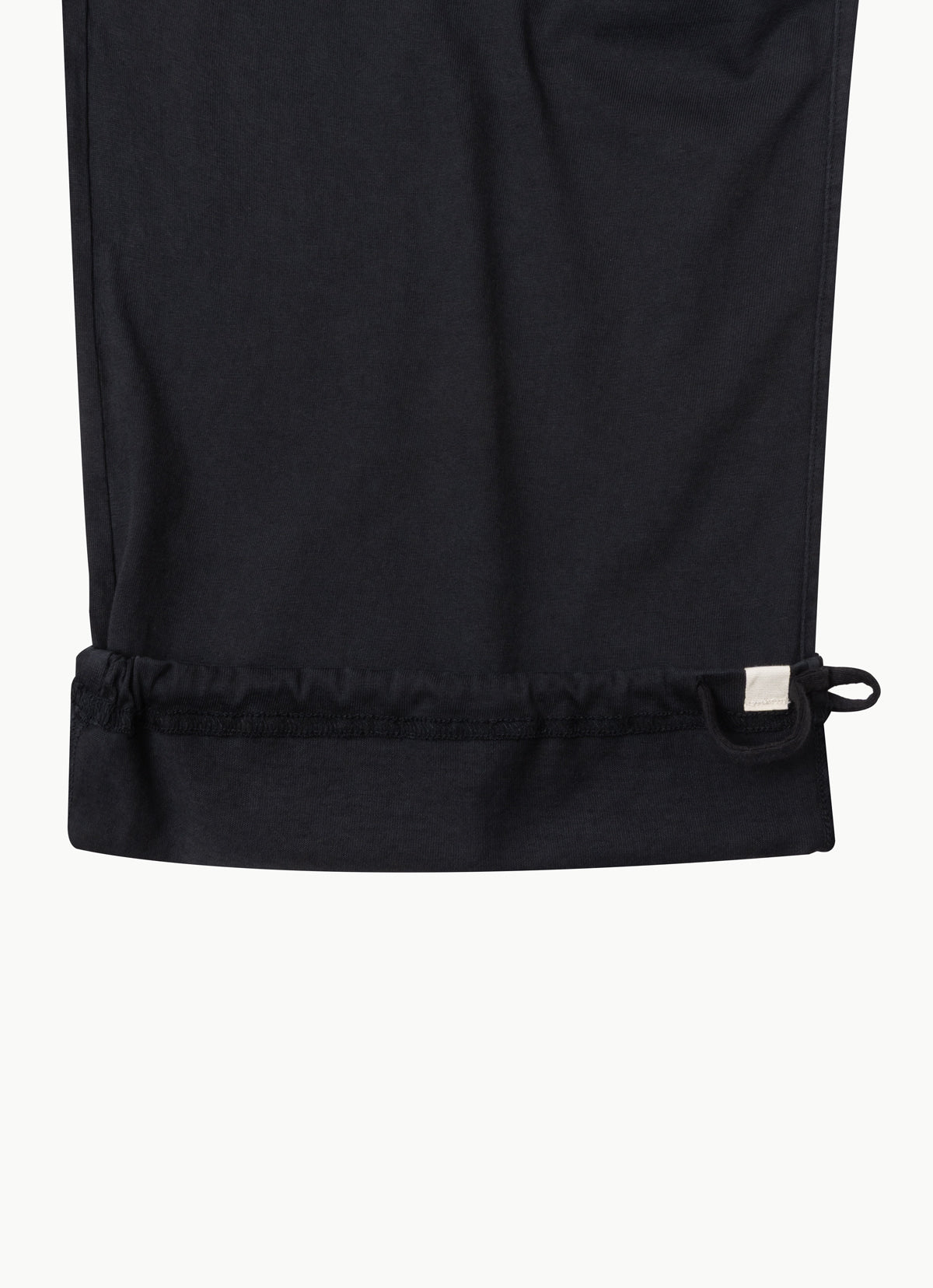 Wide pleats pants (Unisex)_Black