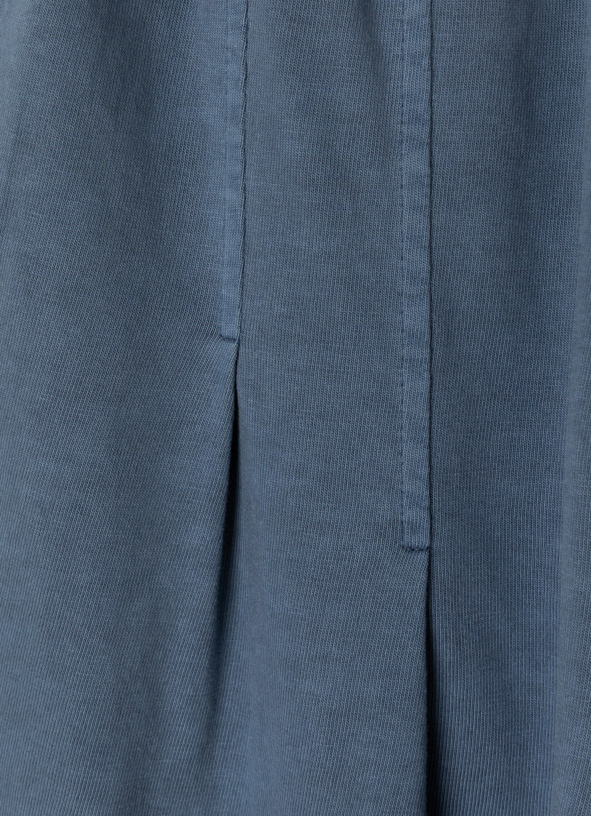 Wide pleats pants (Unisex)_Bering Sea