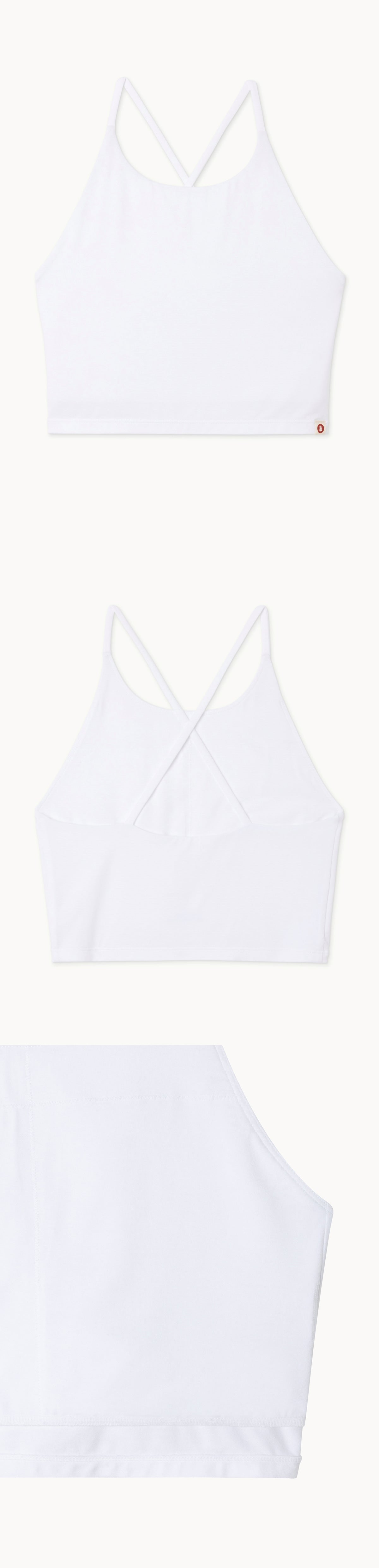 Poorna bra top_White
