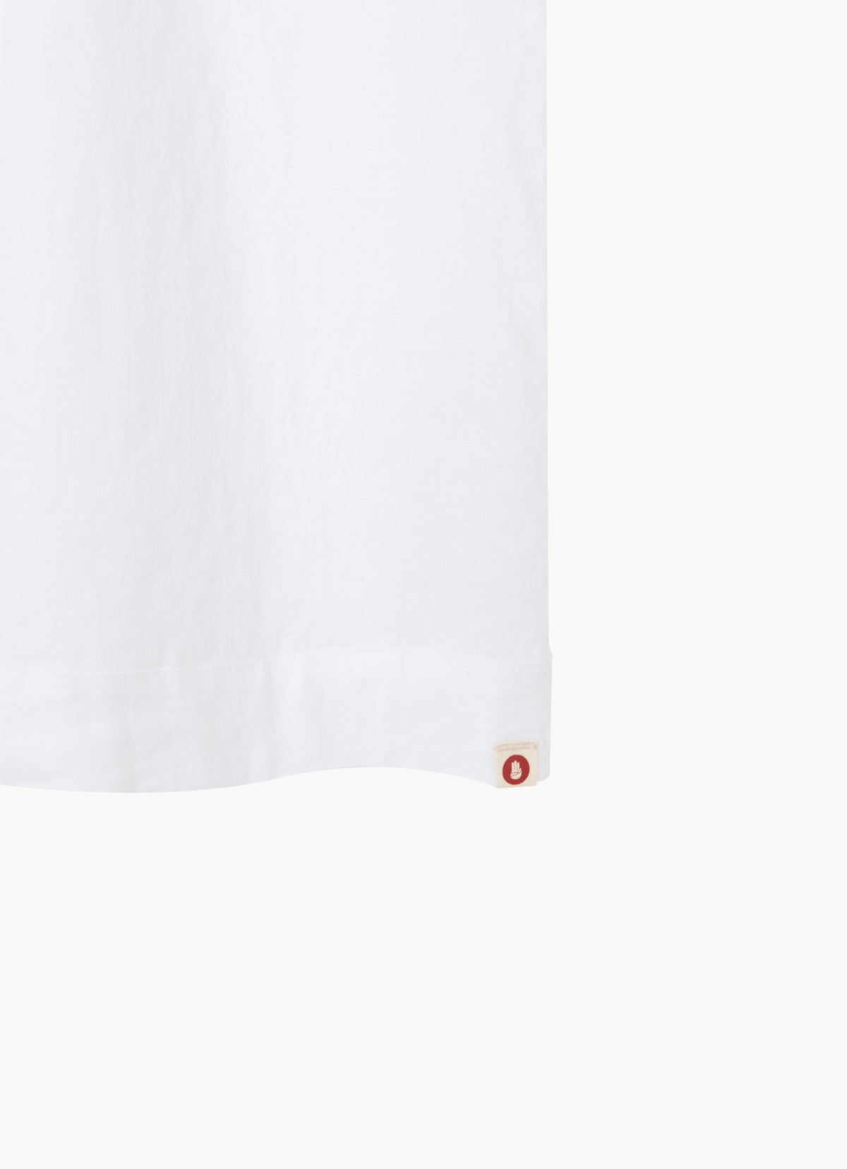 Linen shirring sleeveless_White