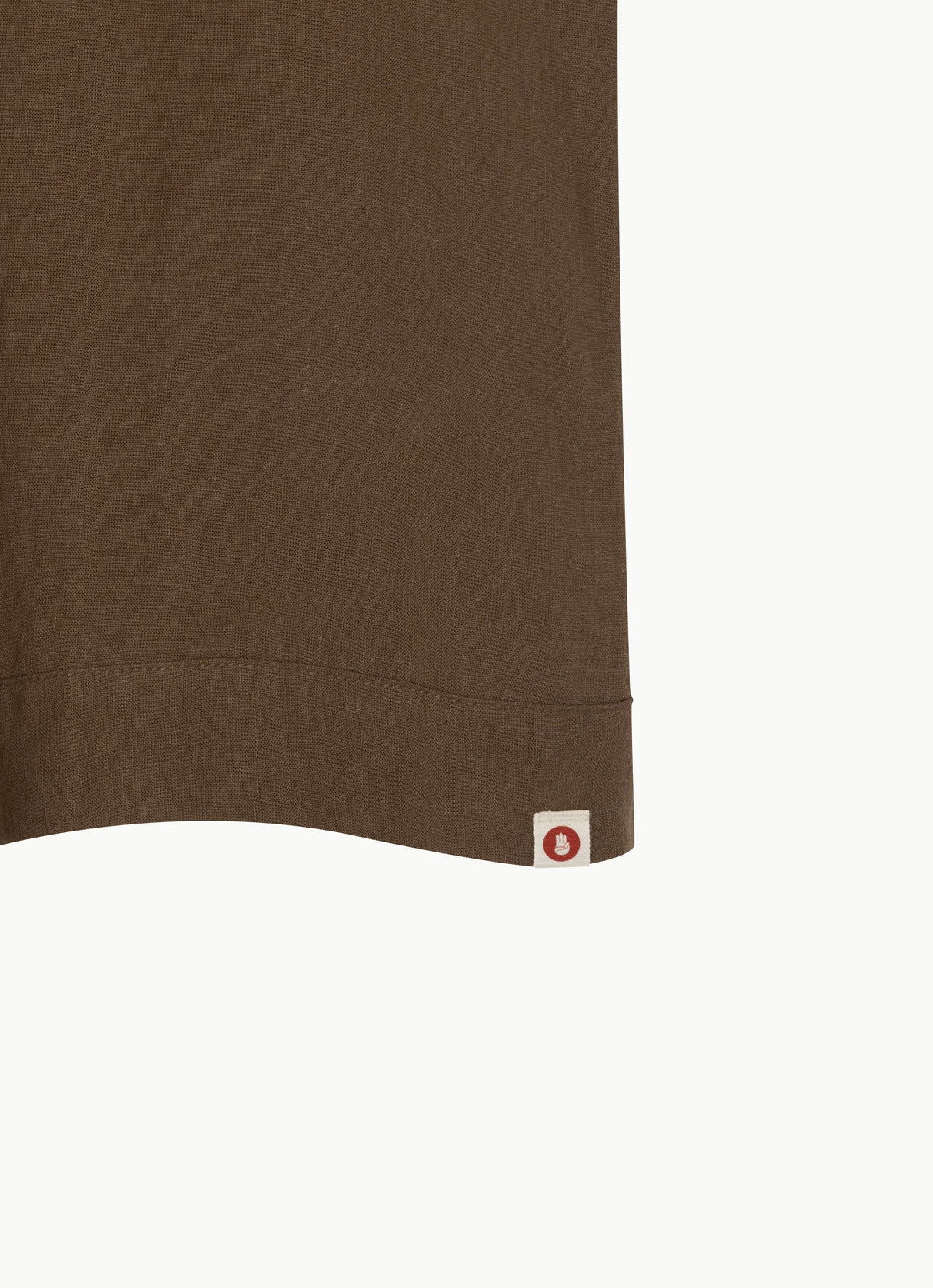 Linen shirring sleeveless_Brown Lentil