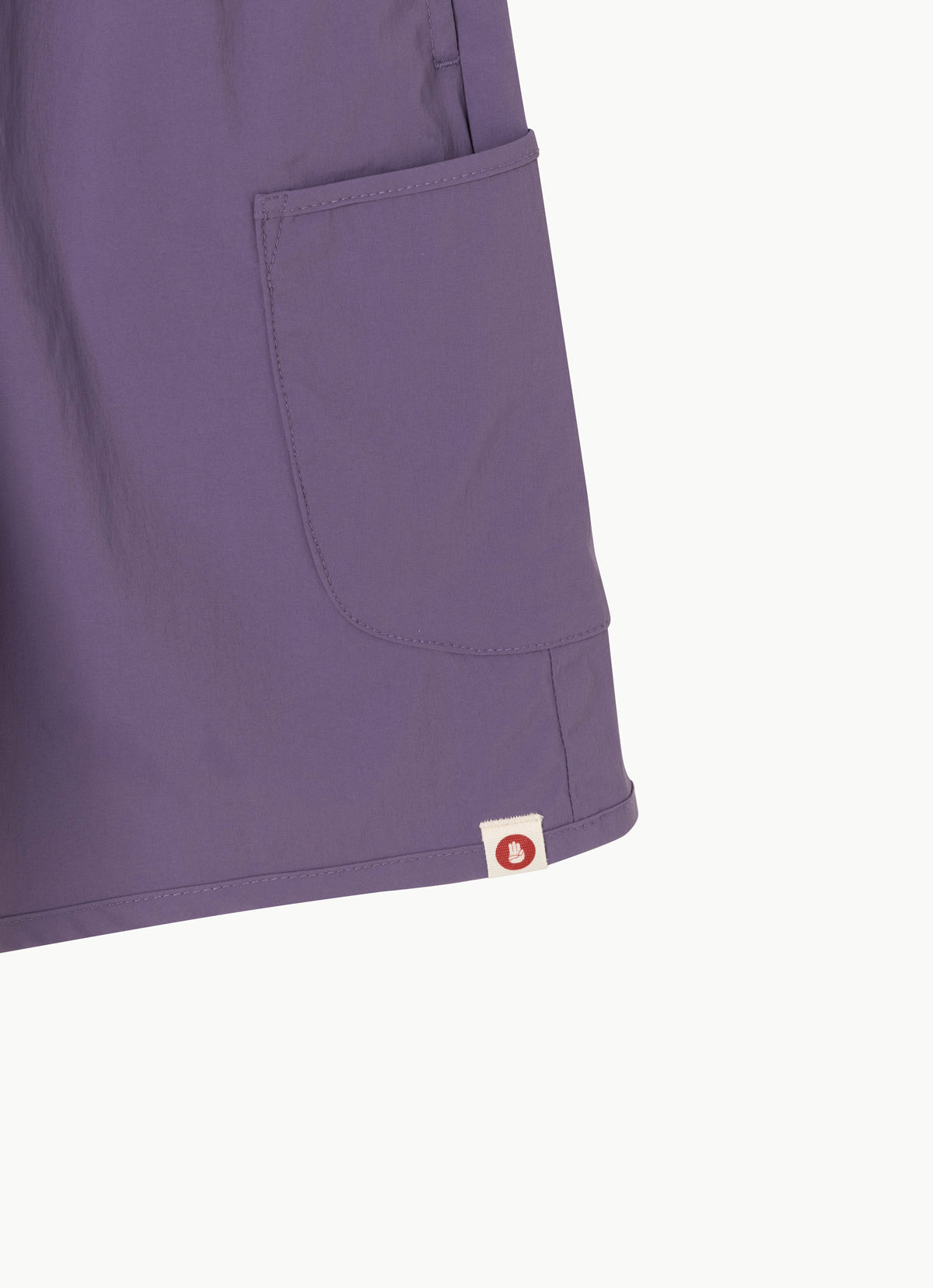 Pocket wide shorts (Unisex)_Grape Compote