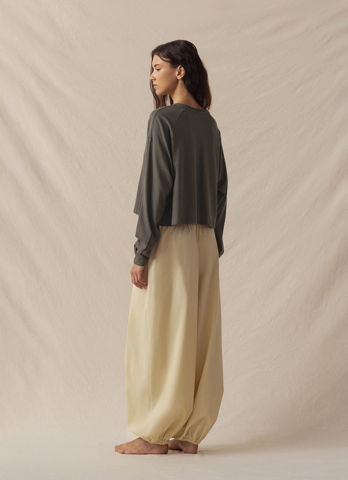 Patram pants_Yellow Beige
