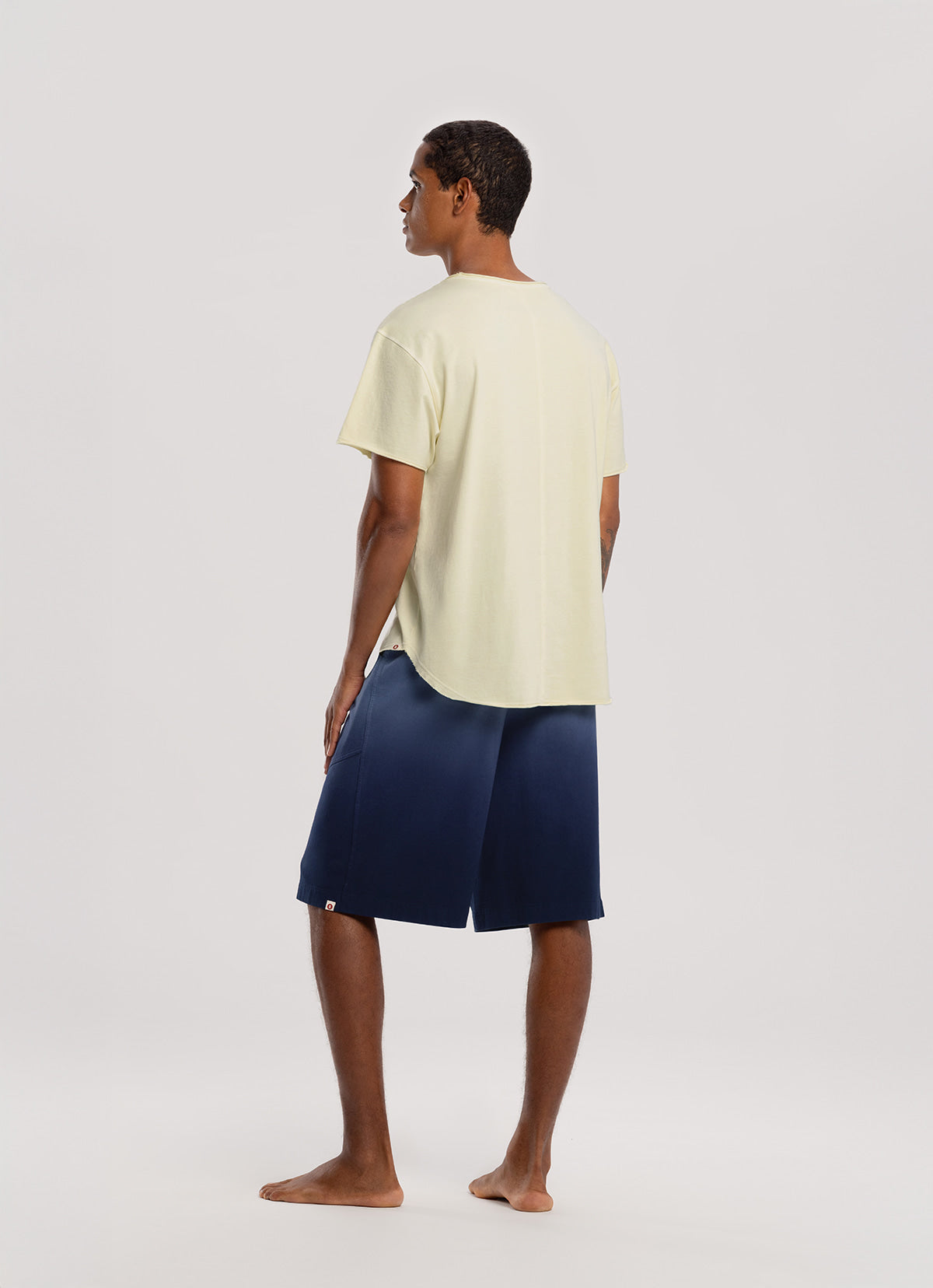 Topi bermuda pants_dyed (Unisex)_Dark Sapphire