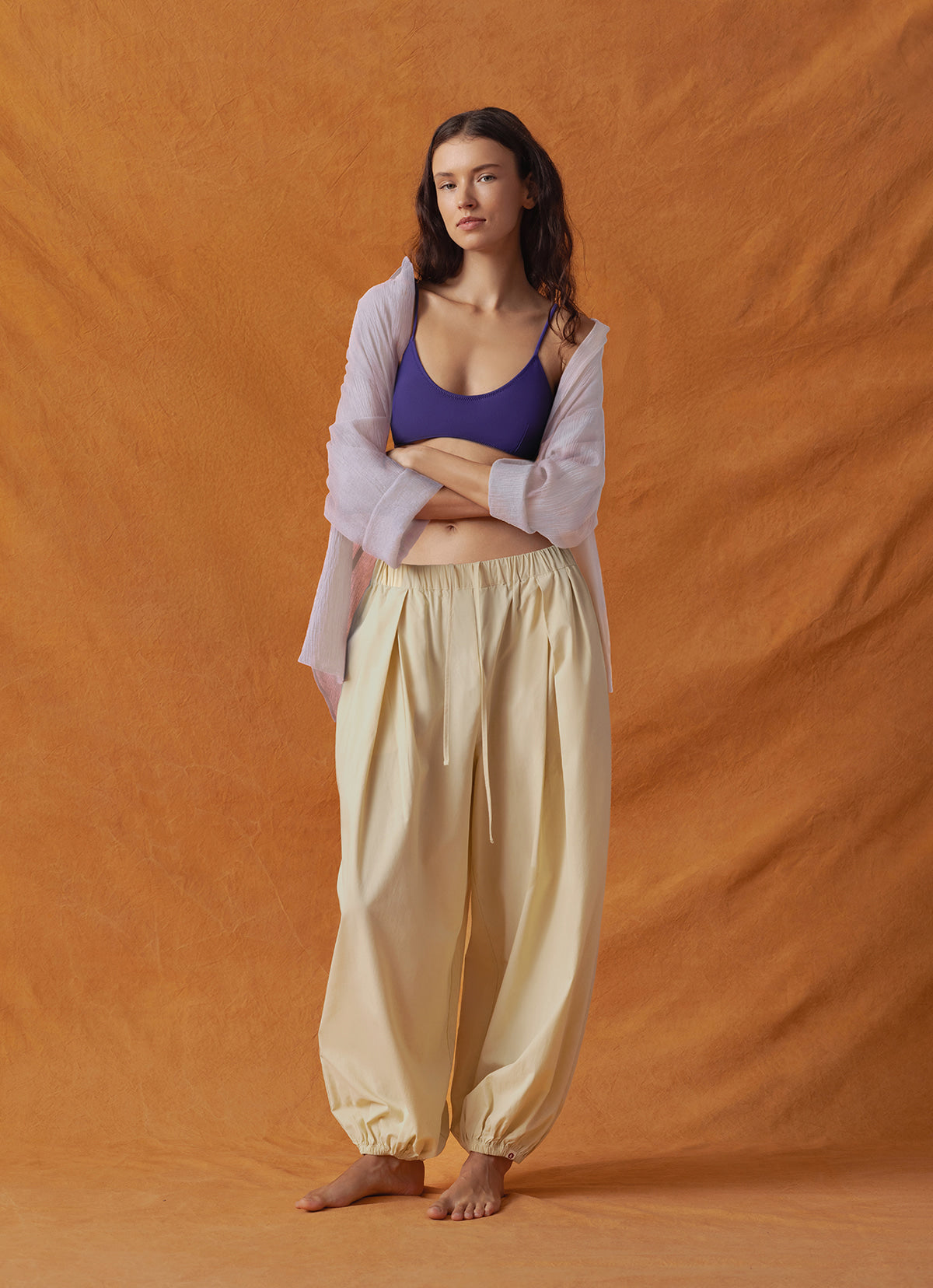 Patram pants_Yellow Beige