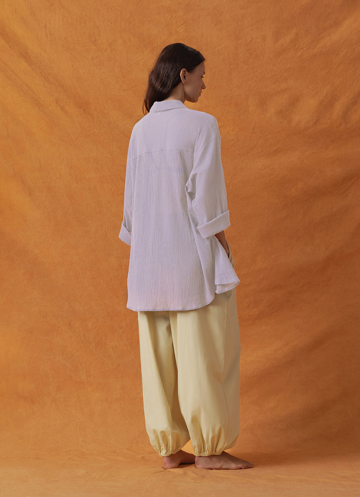 Patram pants_Yellow Beige