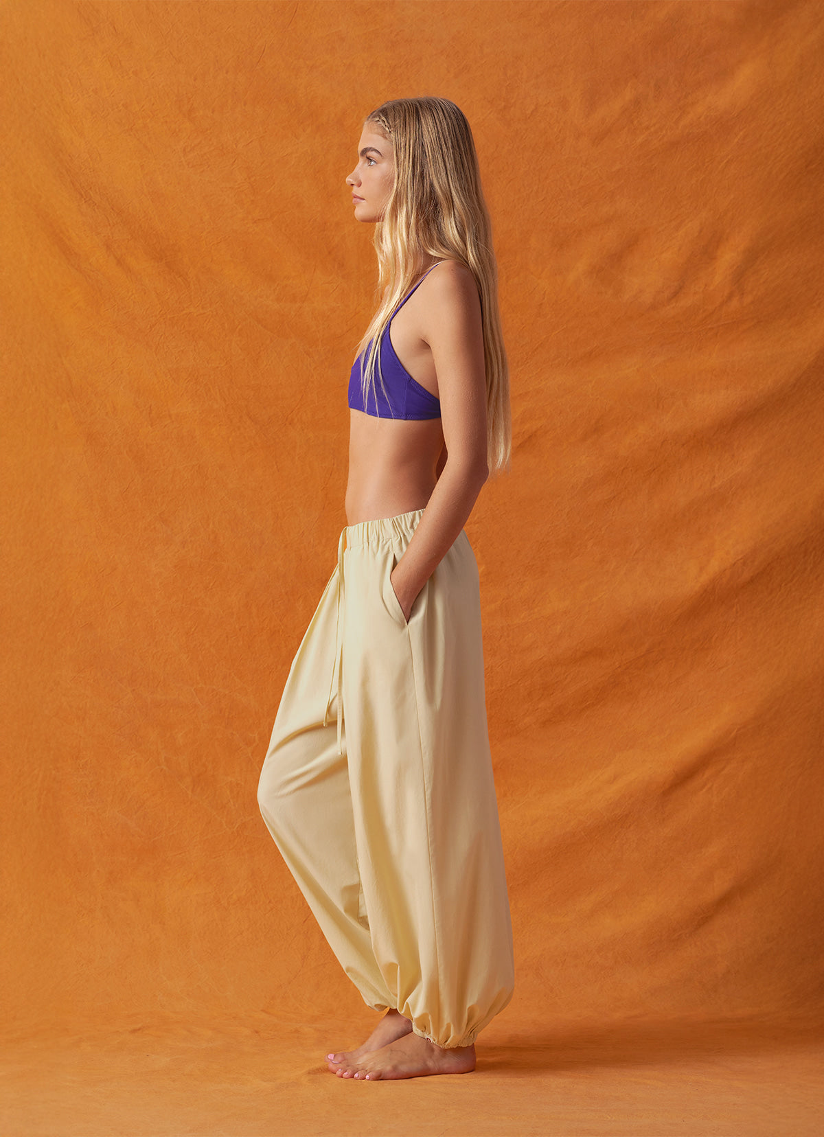 Patram pants_Yellow Beige