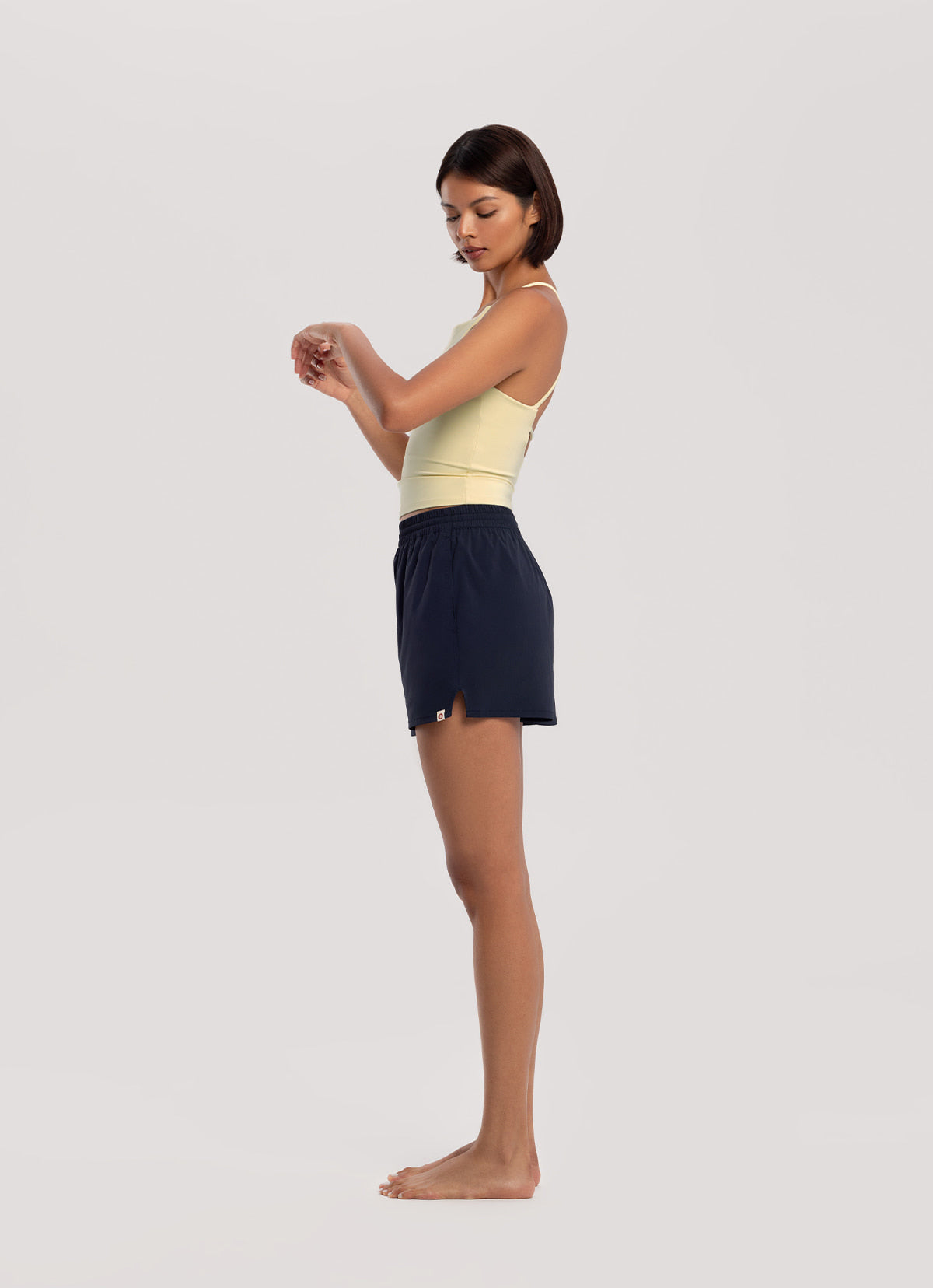 Light track shorts_Dark Sapphire