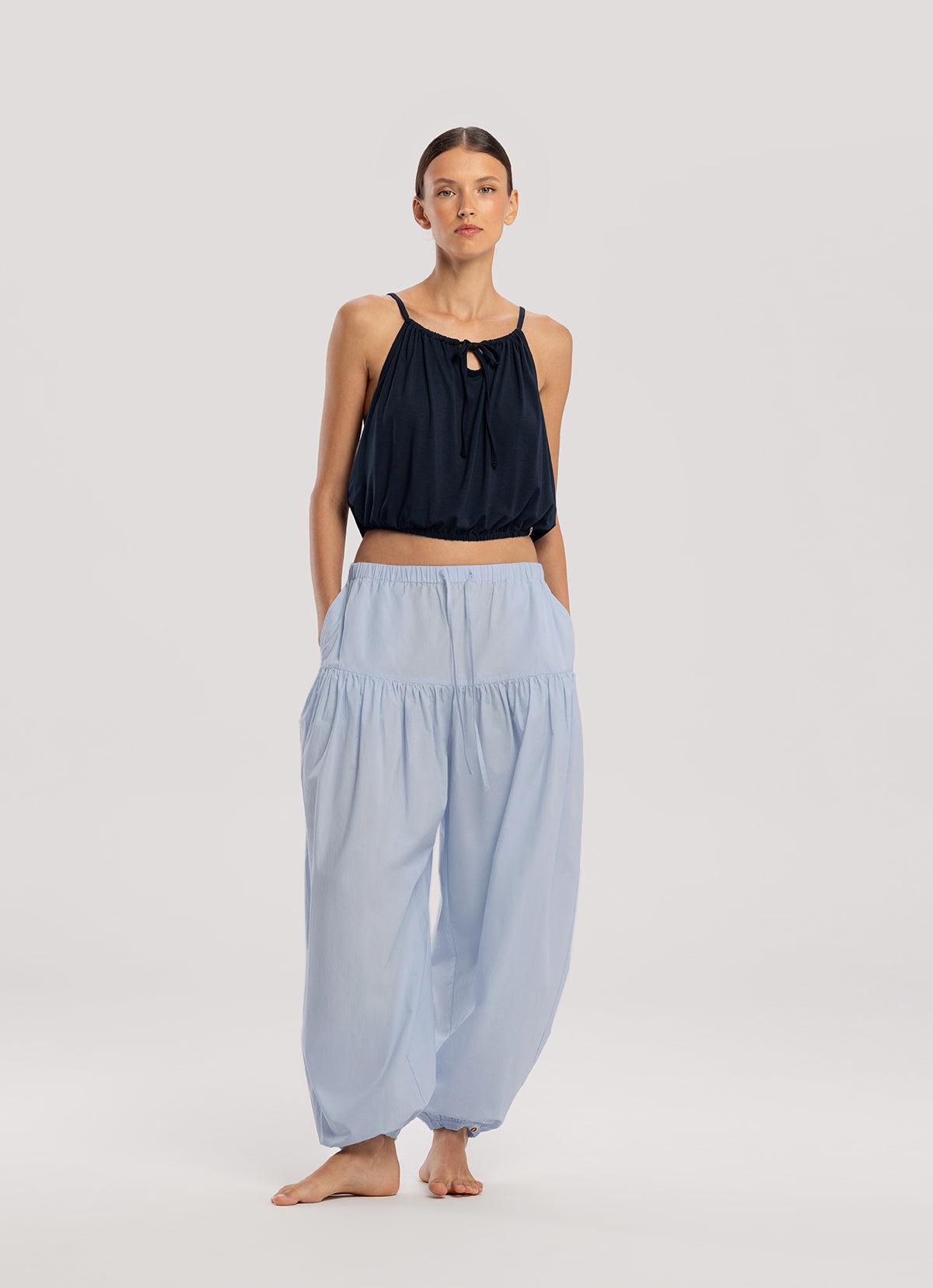【海外限定】 Sapphire sleeveless_Dark Momo – JAPAN MUDRA BUDHI バッグ