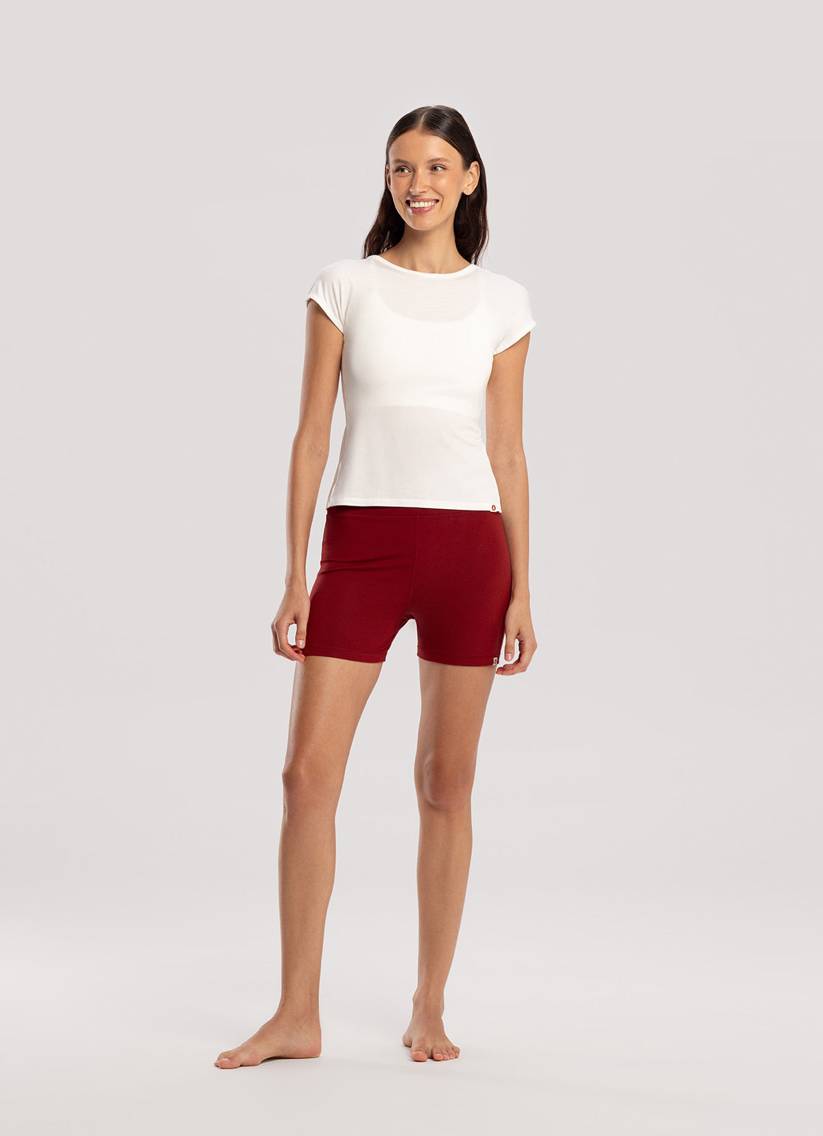Padma shorts_Biking Red