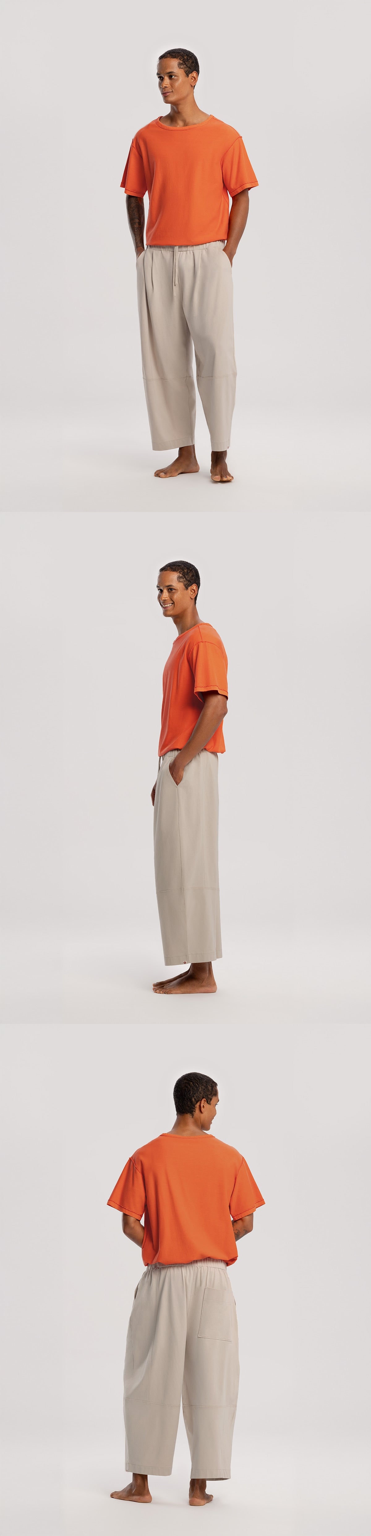 Sunny short sleeve (Unisex)_Burnt Orange