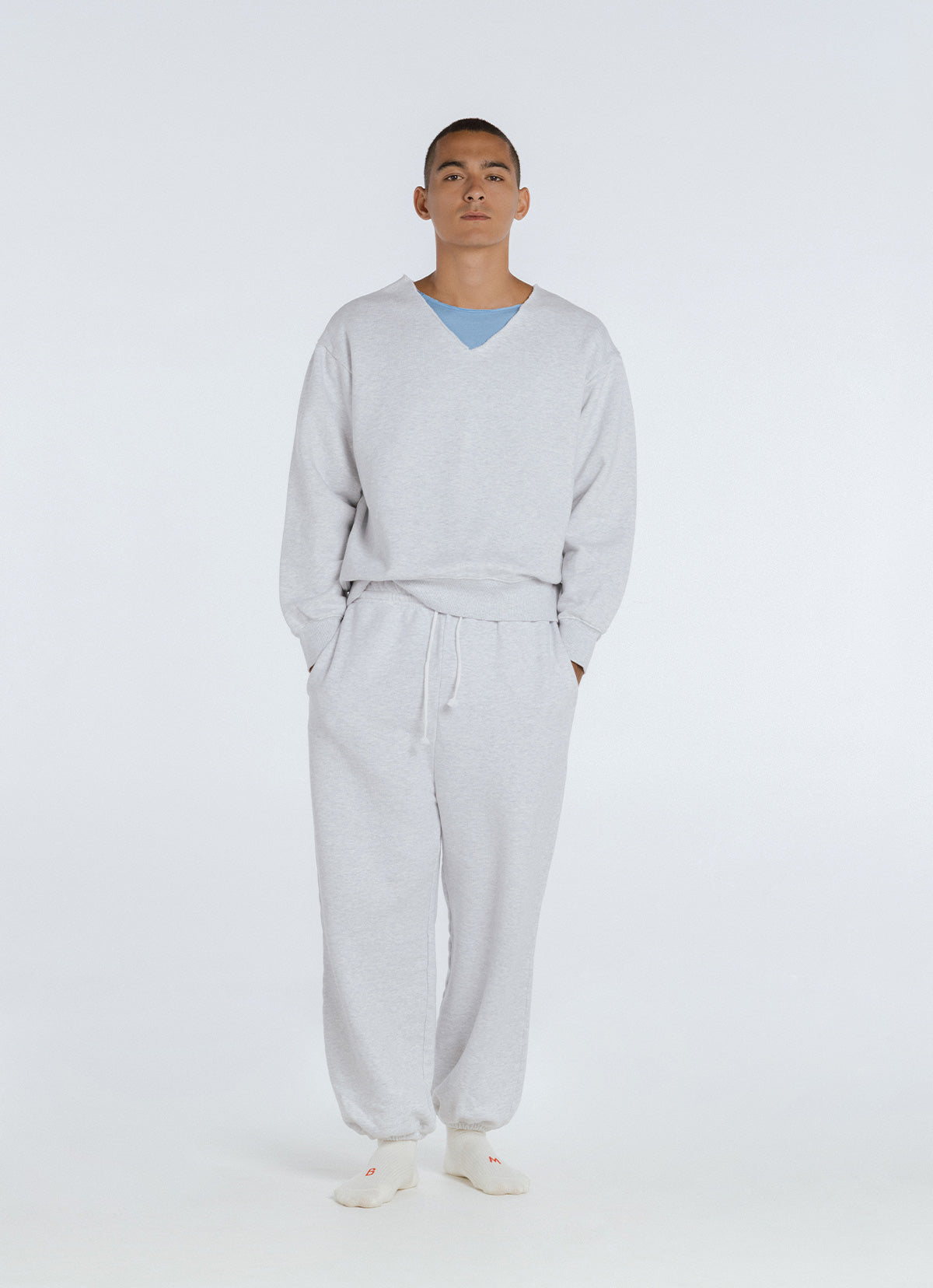 Jiyuu sweatshirt (Unisex)_Melange Grey