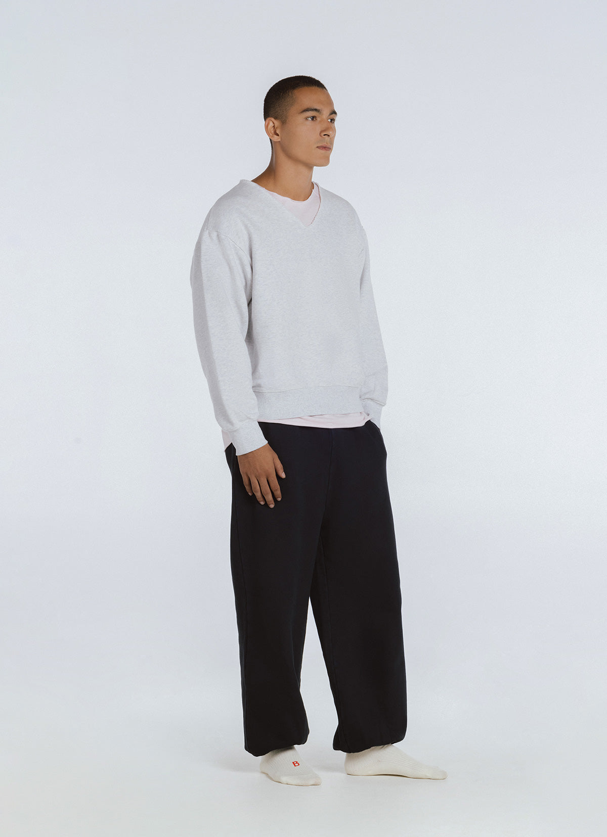 Jiyuu sweatshirt (Unisex)_Melange Grey