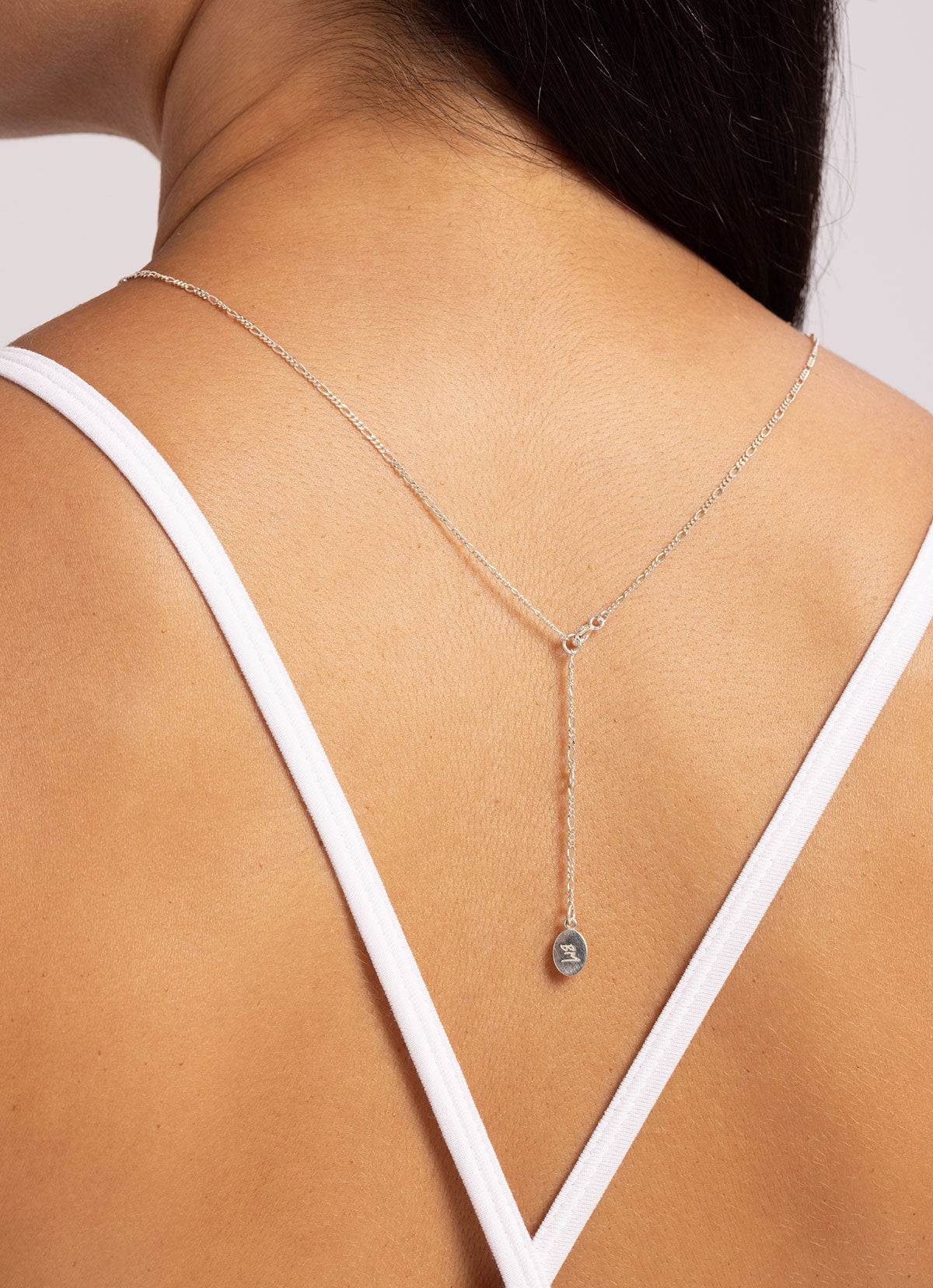 Budhi Mudra Necklace #2_Silver