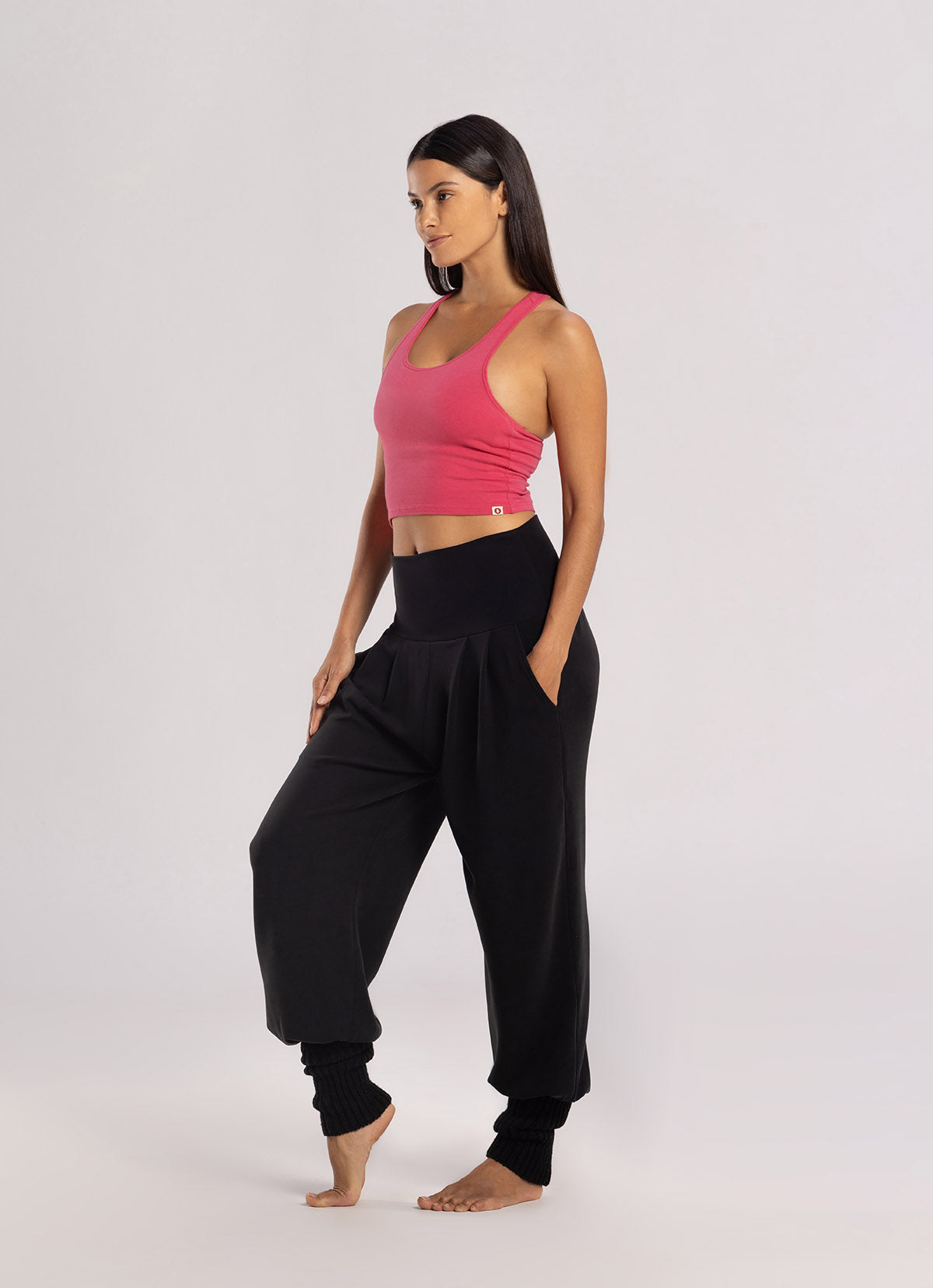 Jaya tank top_Carmine