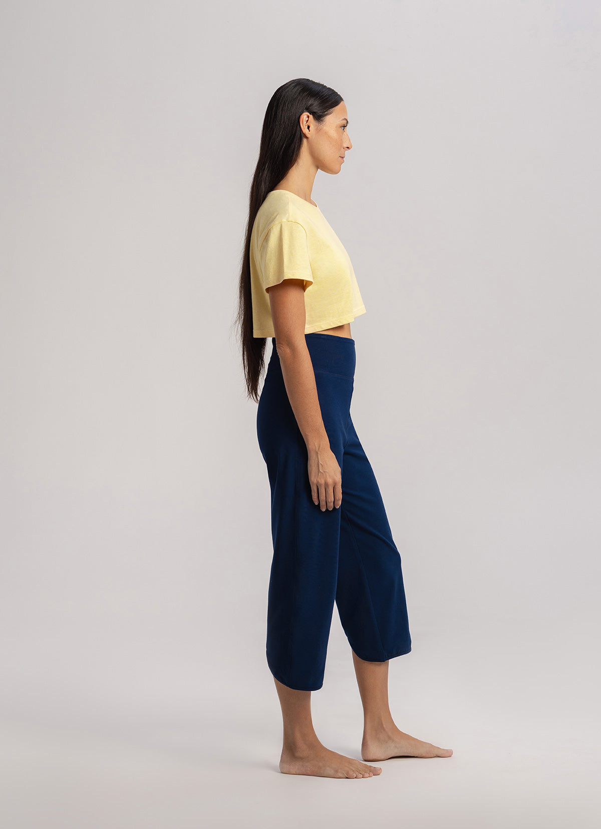 Kona short sleeve #2_Melange Yellow