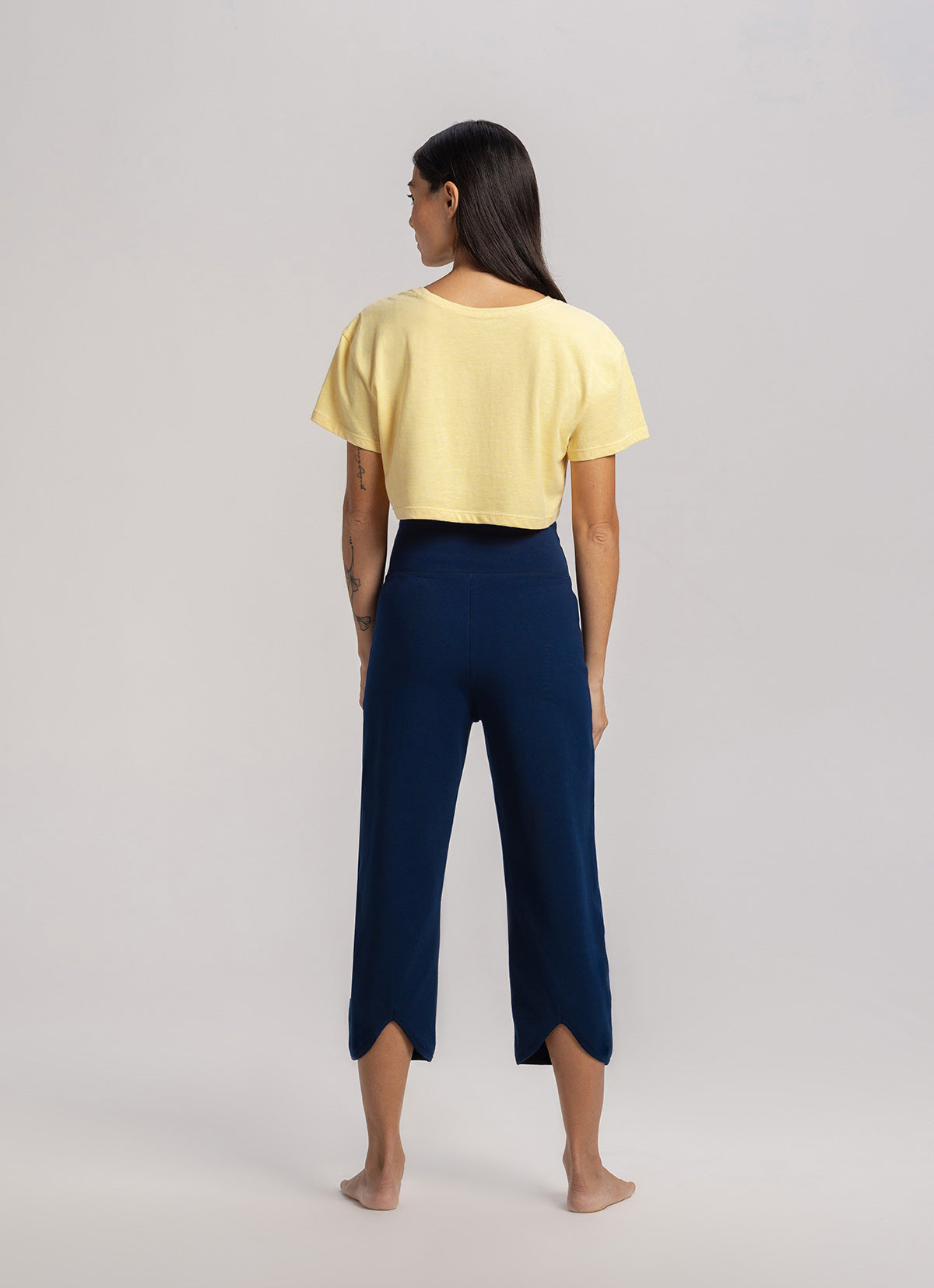 Kona short sleeve #2_Melange Yellow