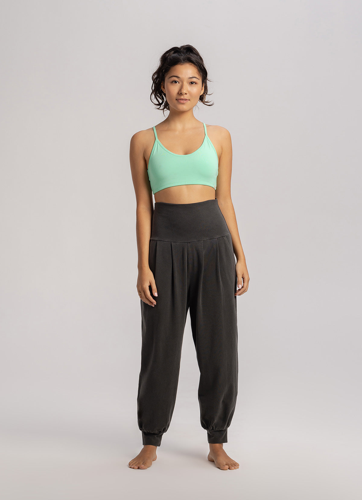 Hole bra top_Mint