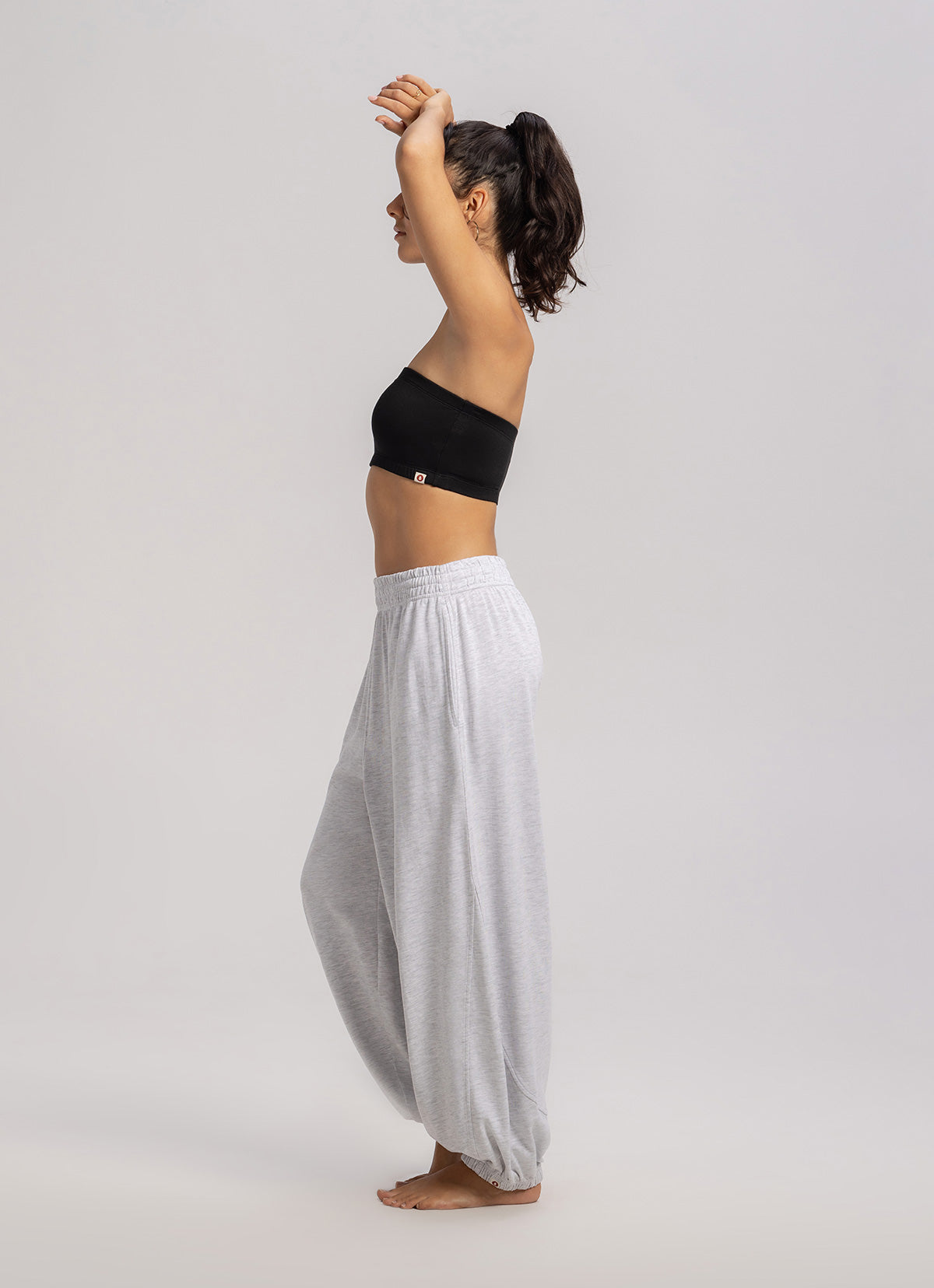 Short tube top_Black