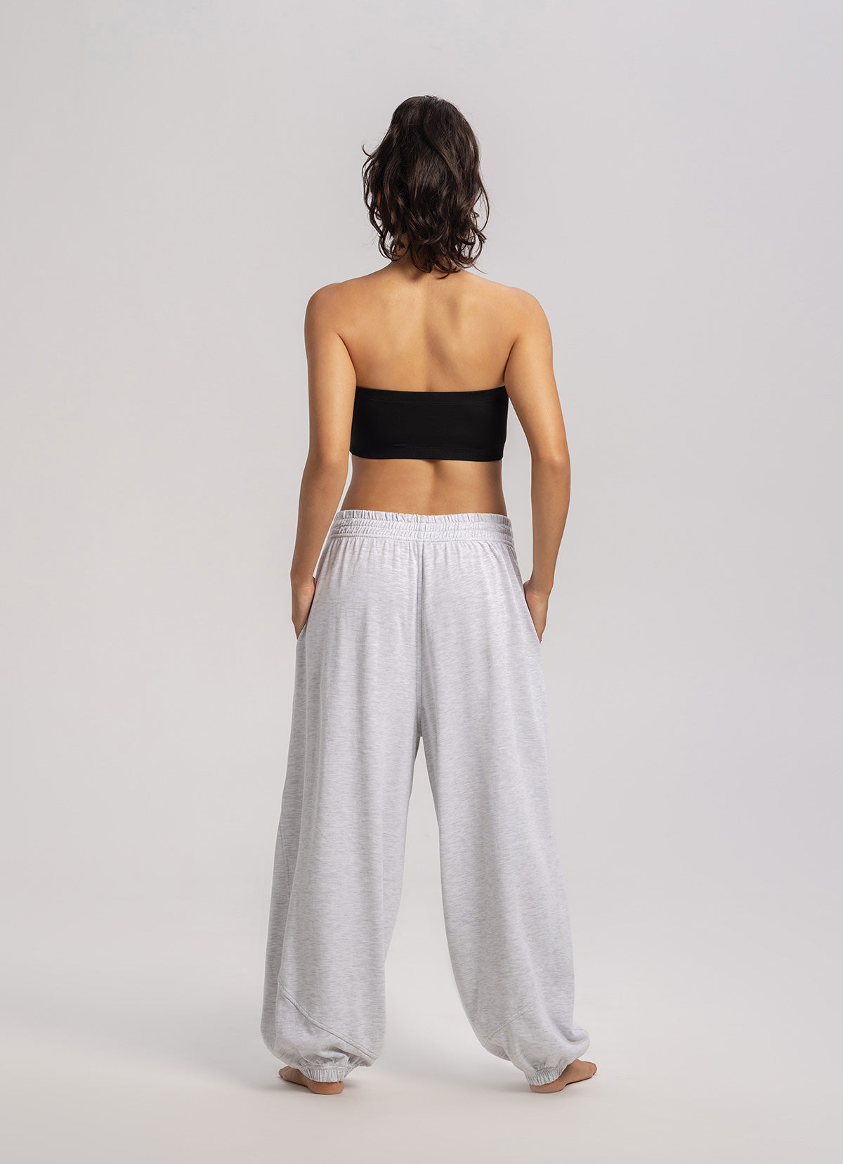Short tube top_Black