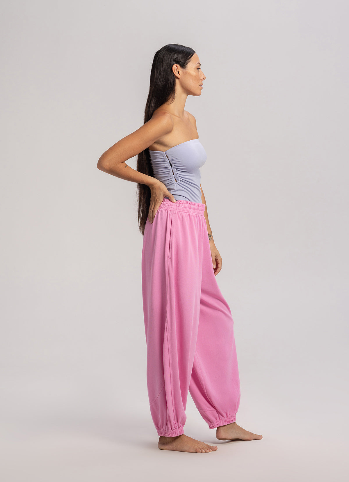 Triple long tube top_Thistle Down