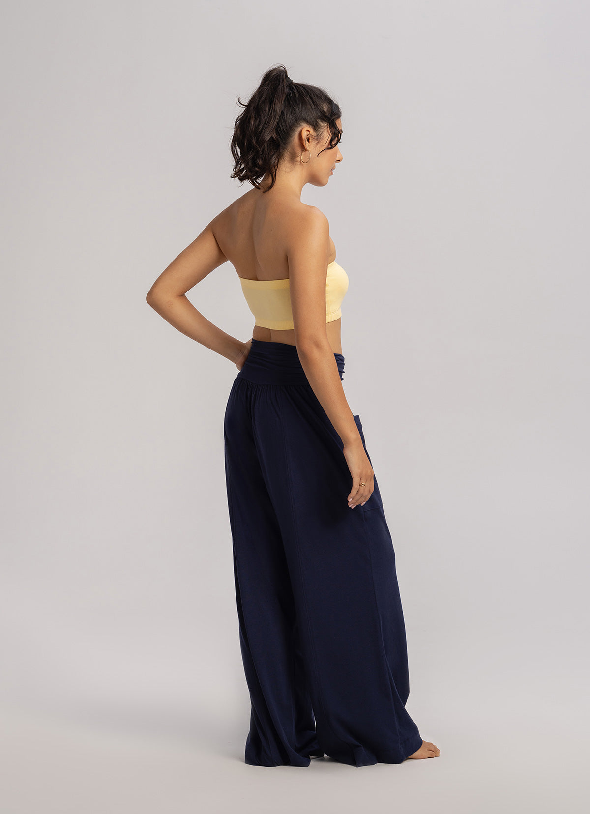 Short tube top_Yellow
