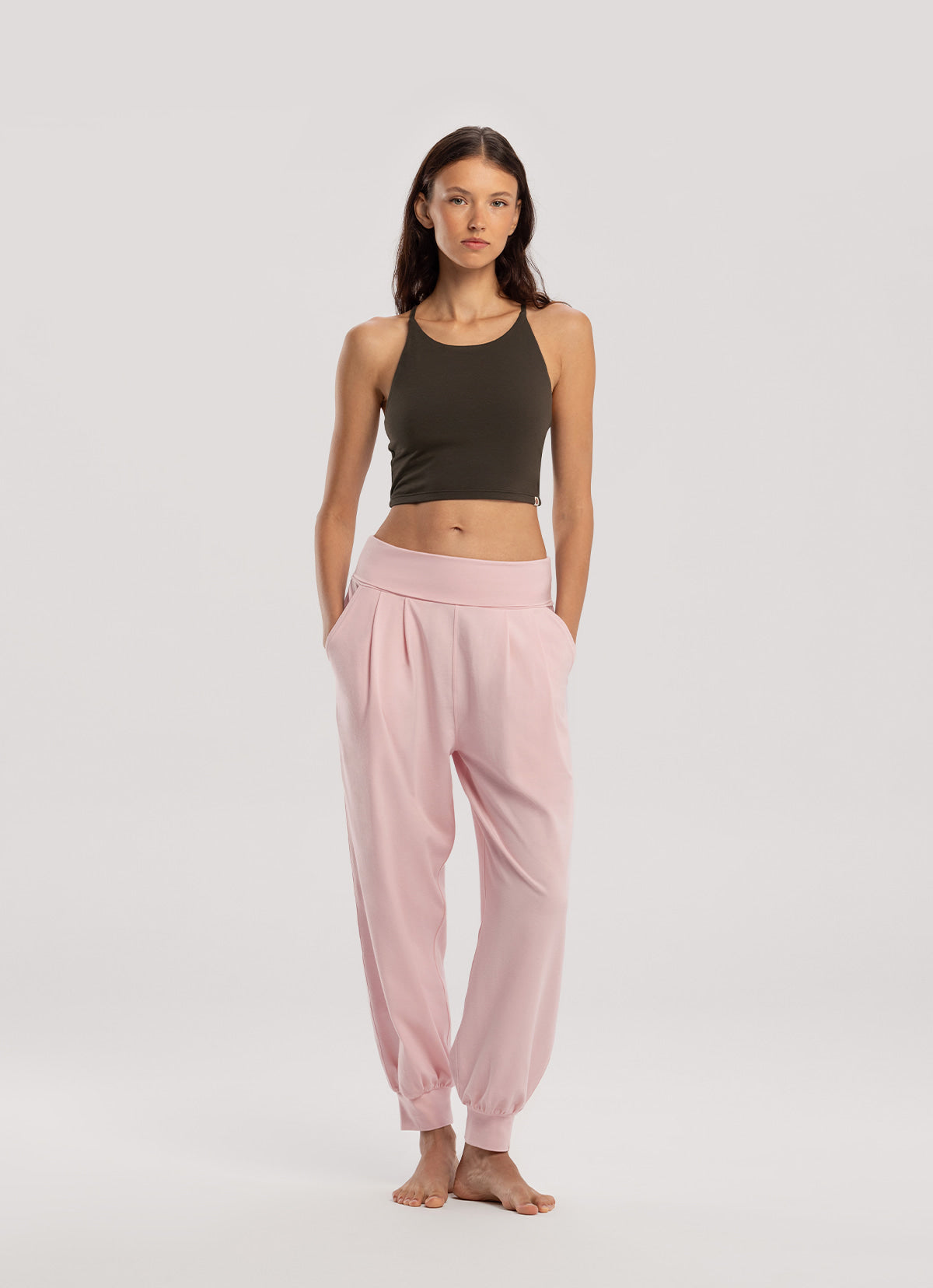 Fortune pants (Light ver.)_Chalk Pink