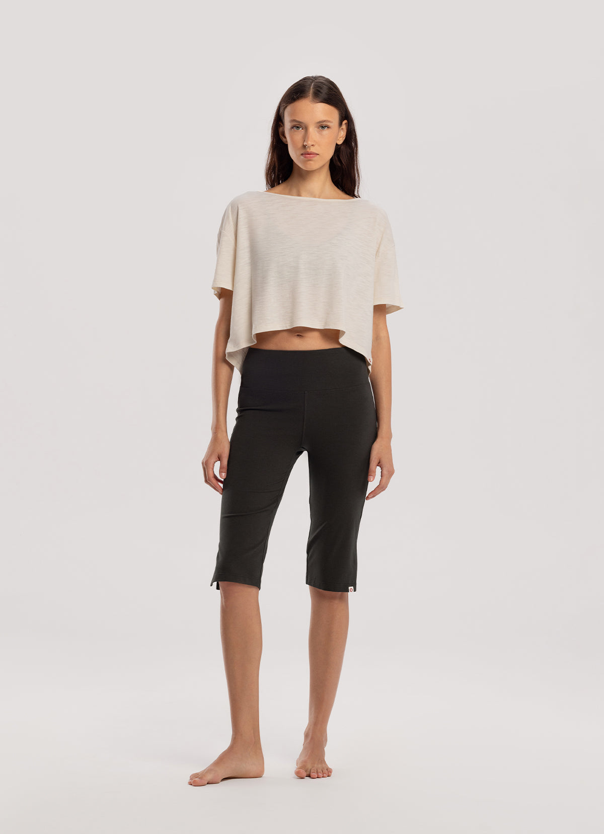 Medio short sleeve_Light Gray