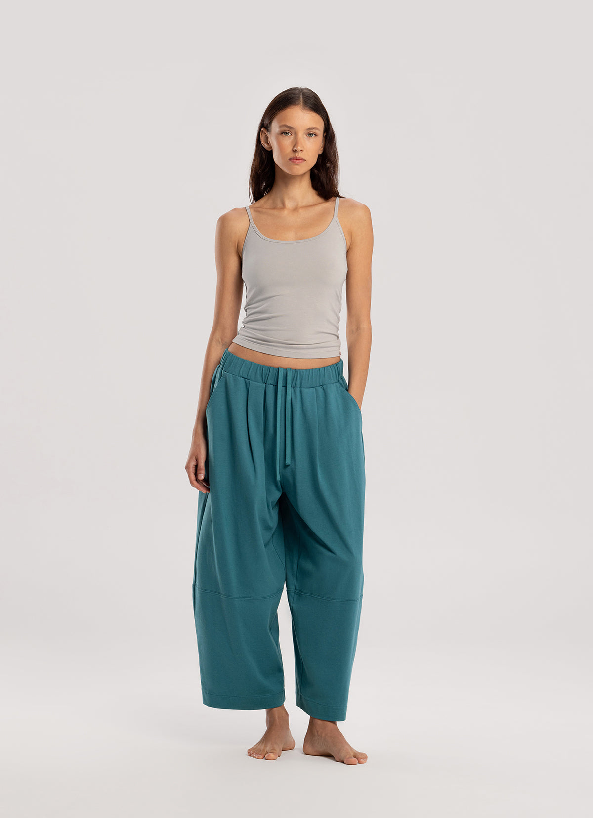 Carrie tank top_Silver Cloud