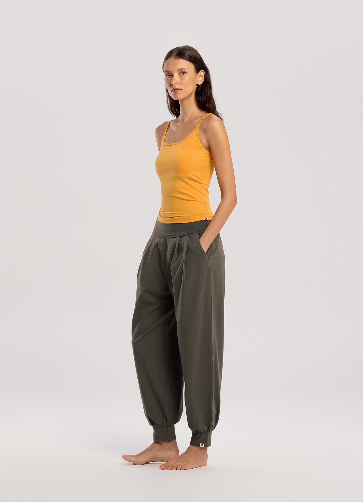Fortune pants (Light ver.)_Smokey Olive