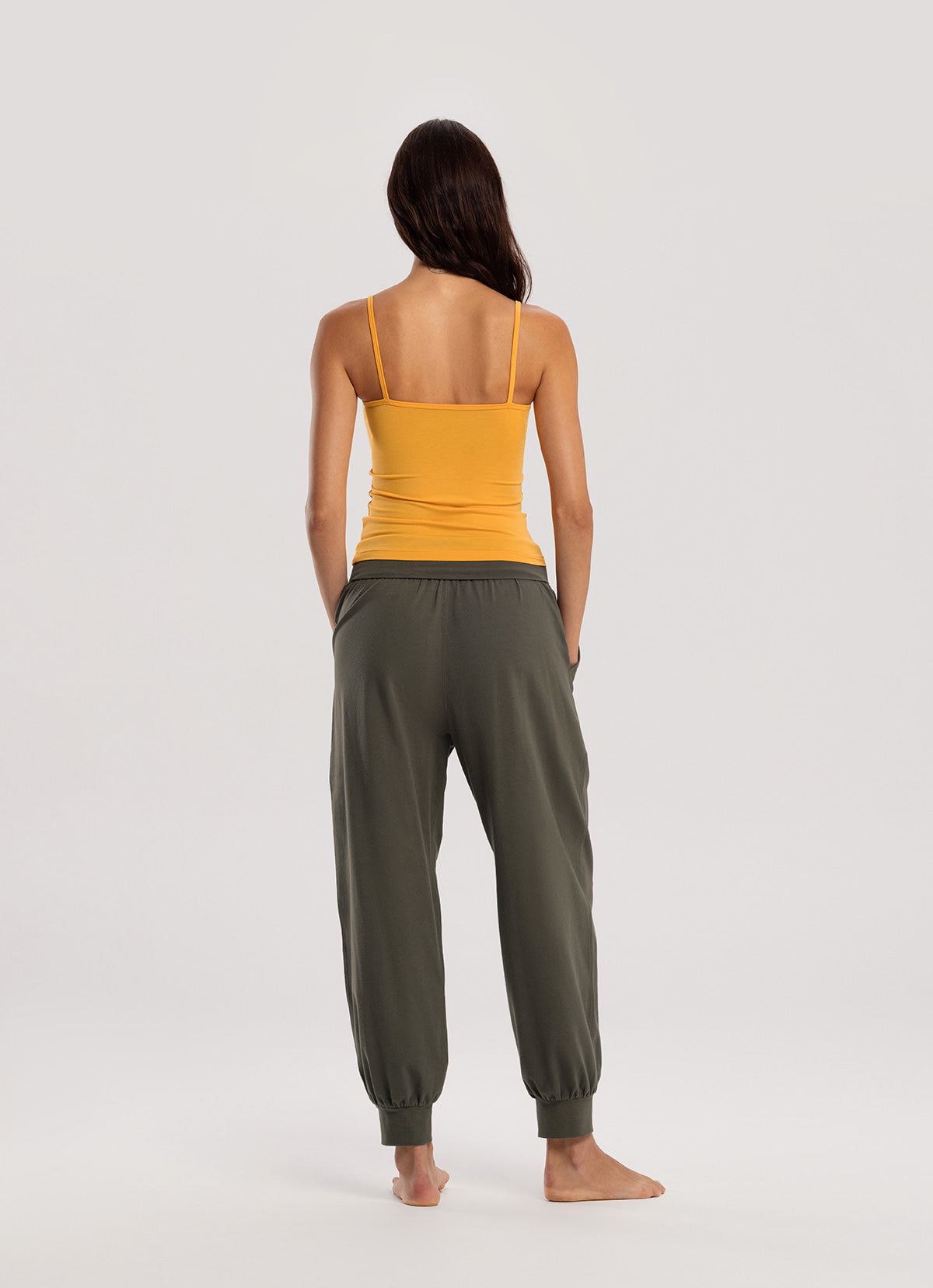 Fortune pants (Light ver.)_Smokey Olive