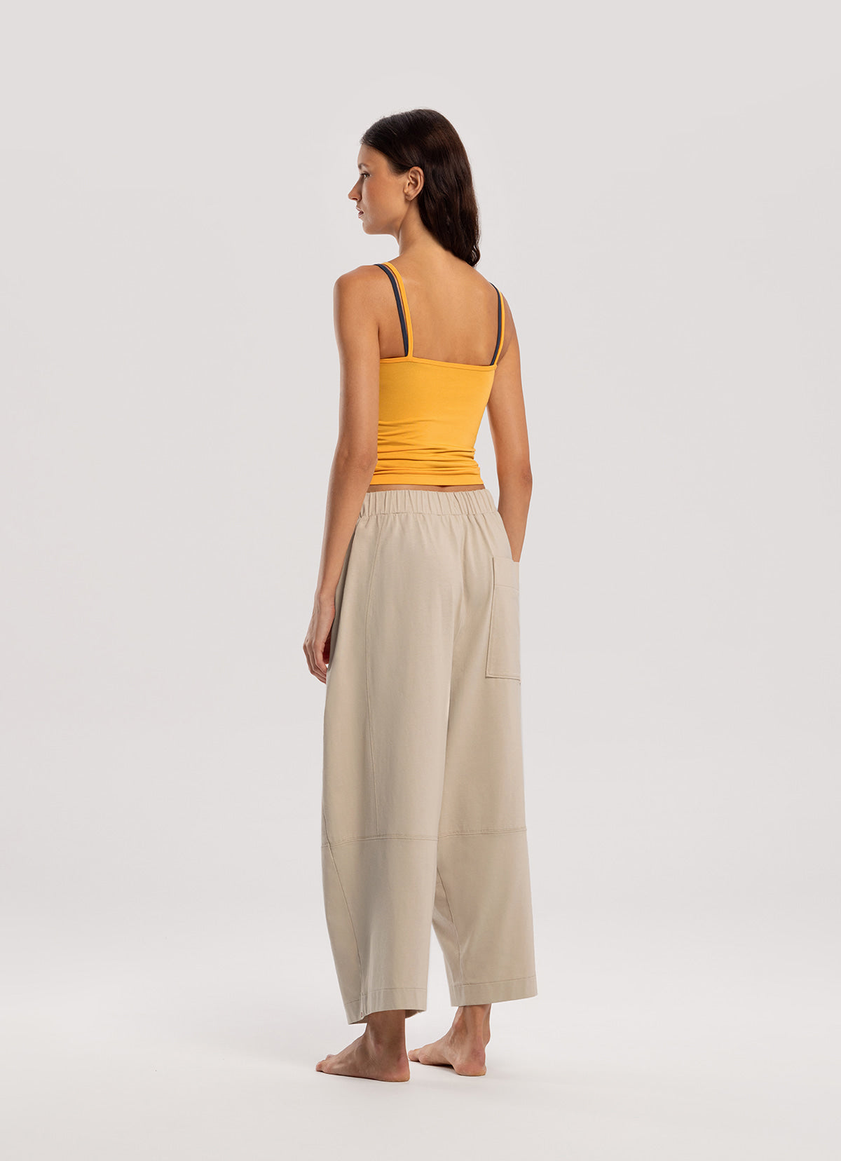 Wide panel pants (Unisex)_Peyote