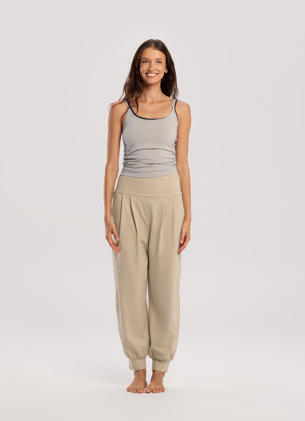 Carrie tank top_Silver Cloud