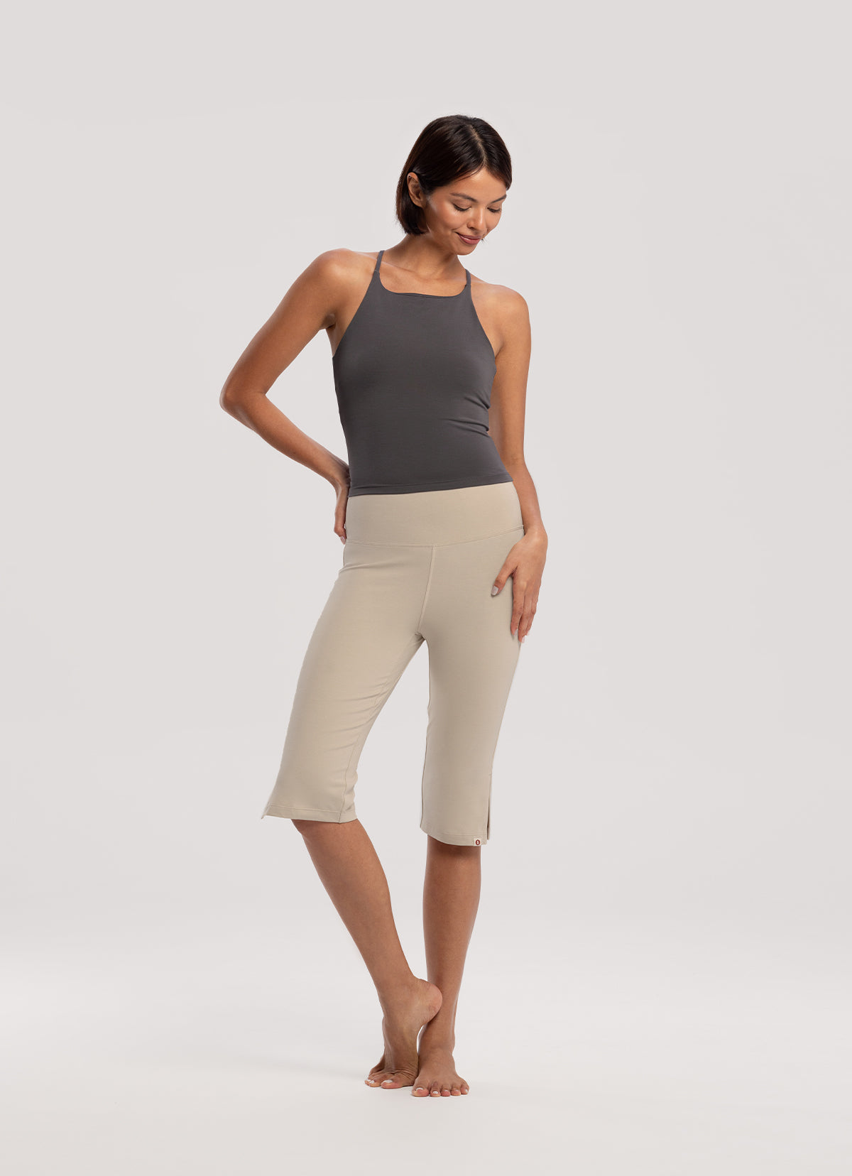 Triangle tank top_Blackened Pearl